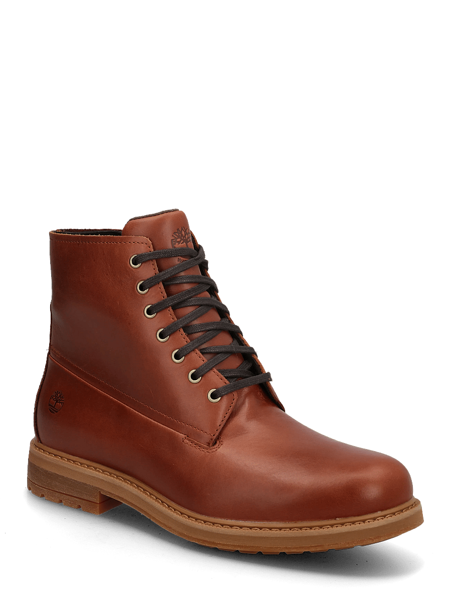 Timberland - MID LACE UP WITH ZIP WATERPROOF BOOT - gummistiefel - rst full grain - 0