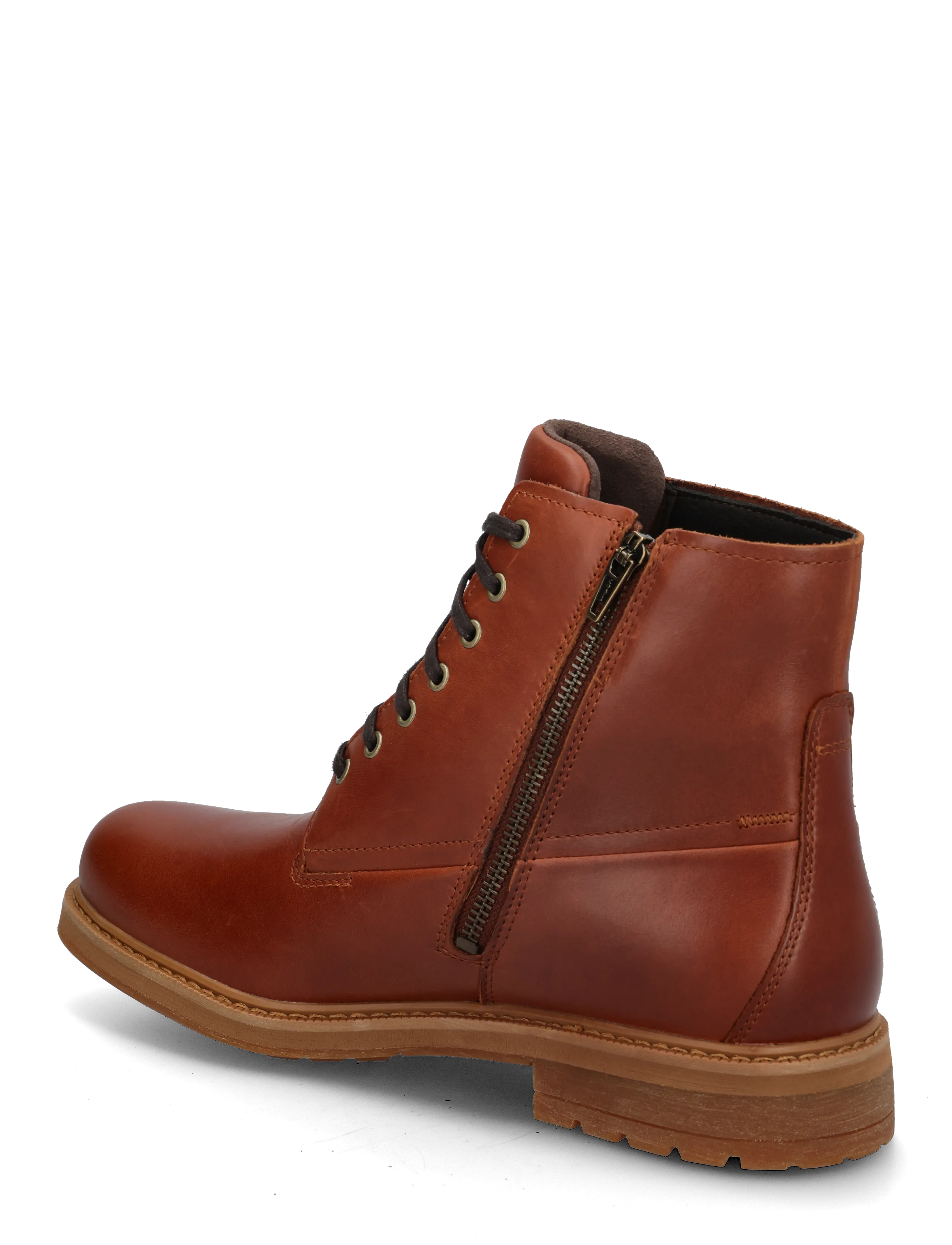 Timberland - MID LACE UP WITH ZIP WATERPROOF BOOT - gummistiefel - rst full grain - 1