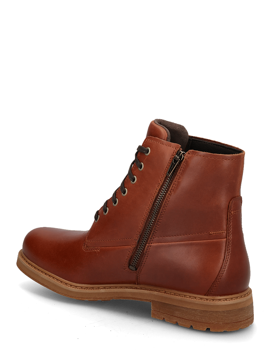 Timberland - MID LACE UP WITH ZIP WATERPROOF BOOT - gummistiefel - rst full grain - 1