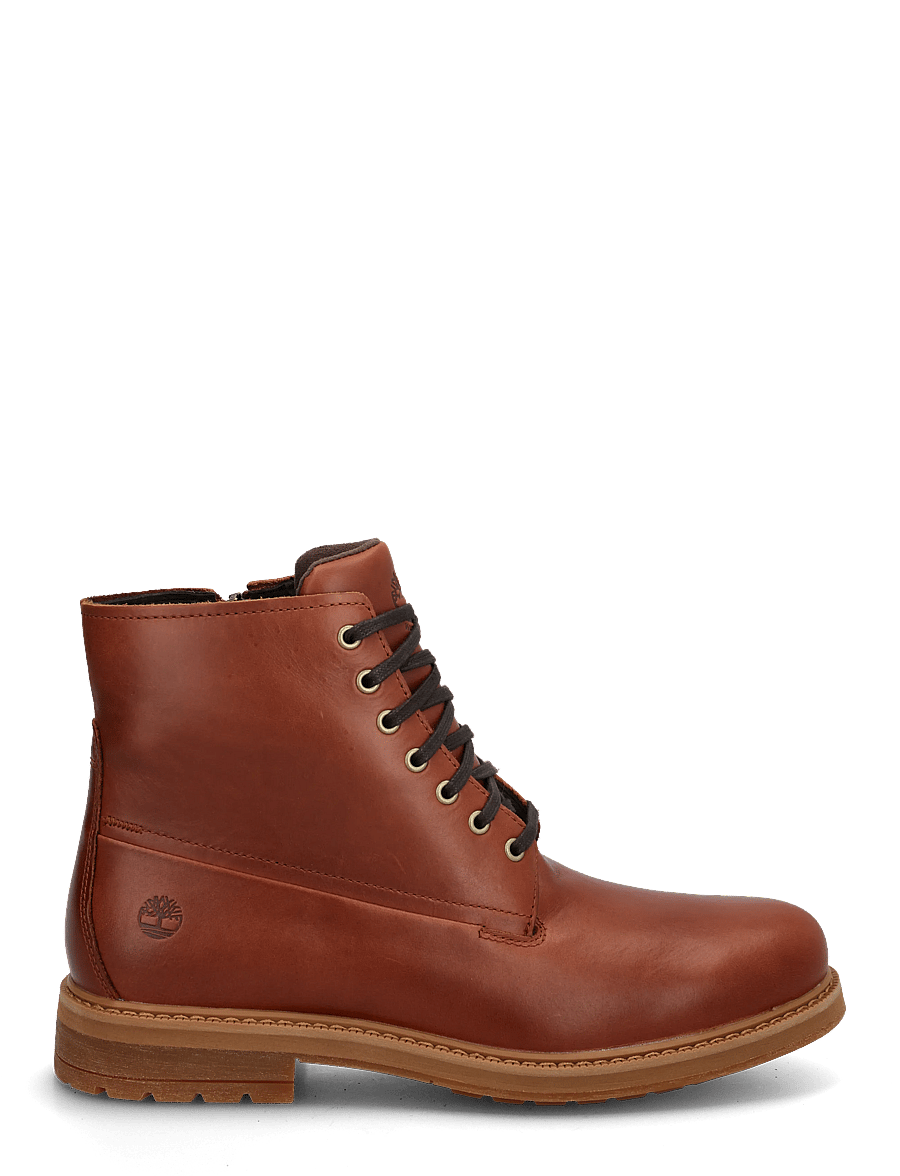 Timberland - MID LACE UP WITH ZIP WATERPROOF BOOT - gummistiefel - rst full grain - 2