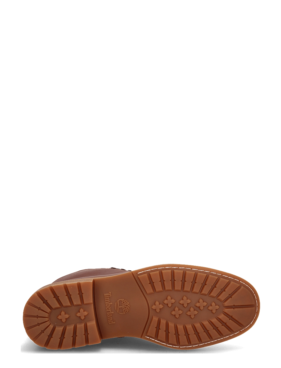 Timberland - MID LACE UP WITH ZIP WATERPROOF BOOT - gummistøvler - rst full grain - 4