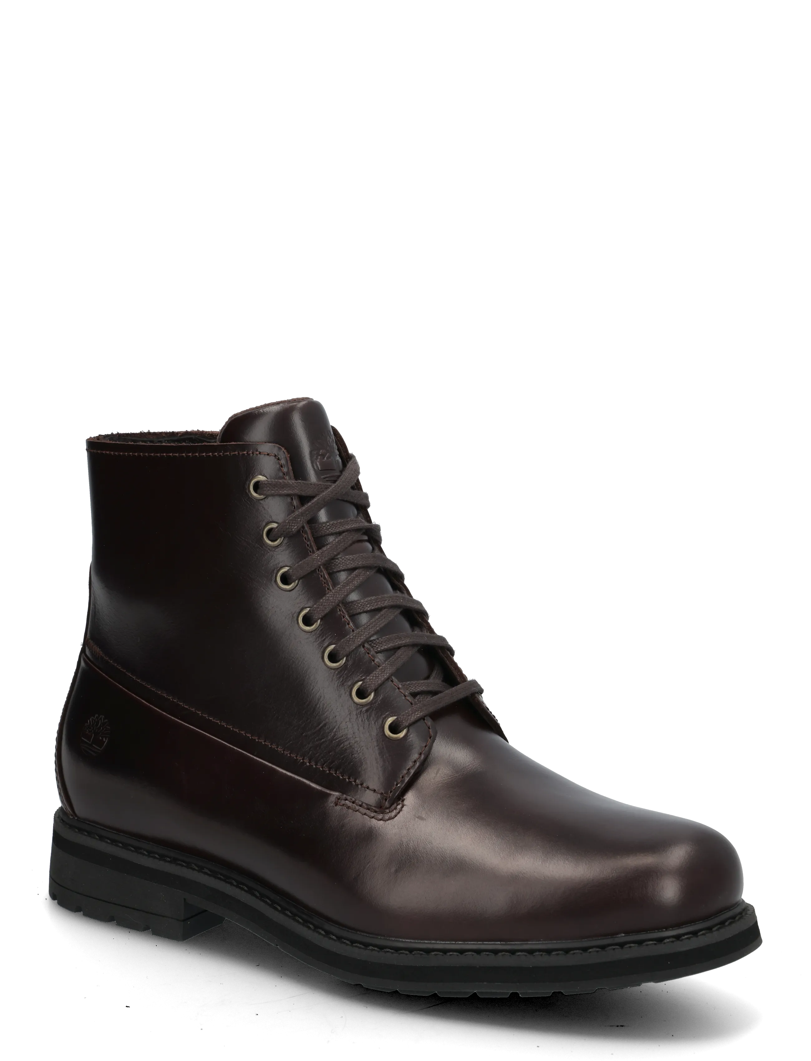 Timberland MID LACE UP WITH ZIP WATERPROOF BOOT - Shoes - DK BRN F GRAIN / brown