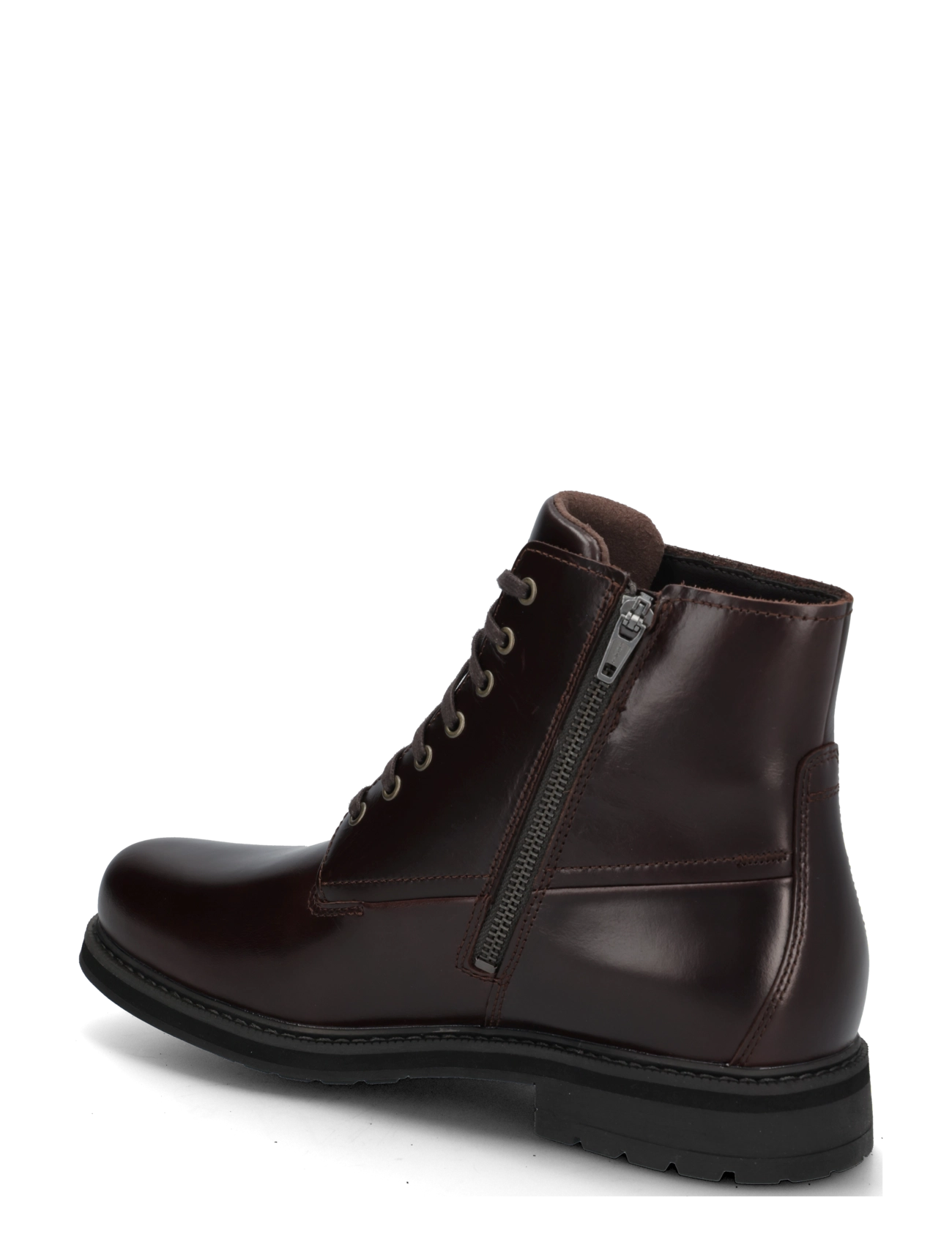 Timberland - MID LACE UP WITH ZIP WATERPROOF BOOT - schnürstiefel - dk brn f grain - 1
