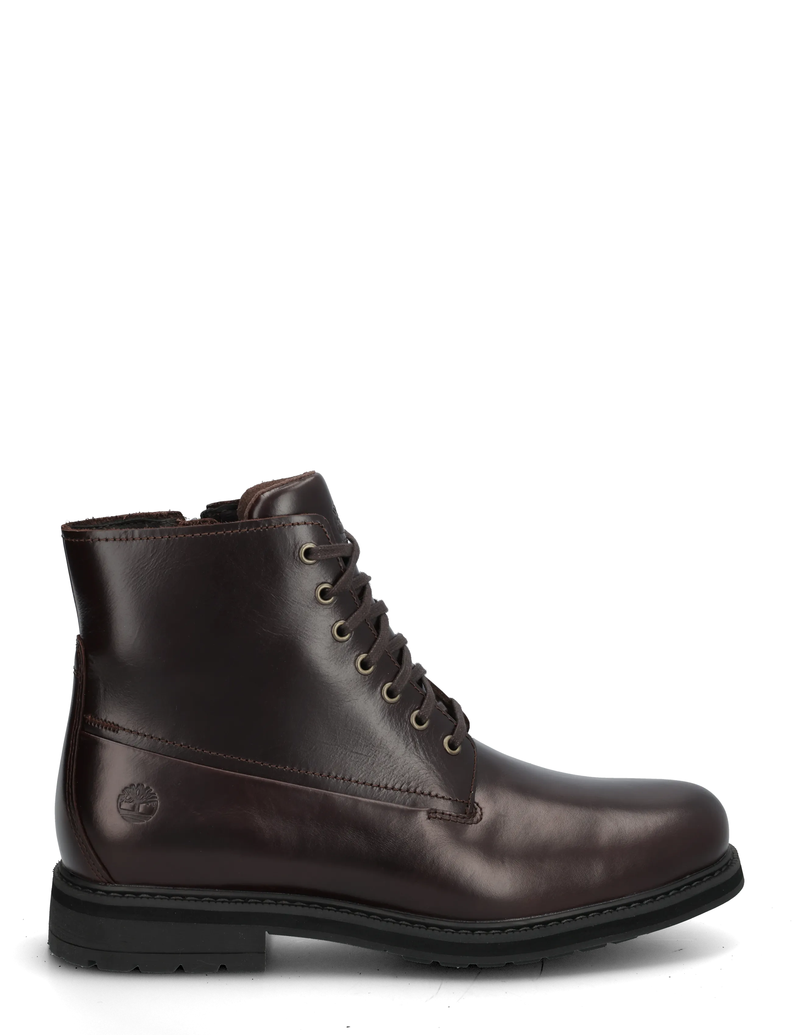Timberland - MID LACE UP WITH ZIP WATERPROOF BOOT - laced boots - dk brn f grain - 2