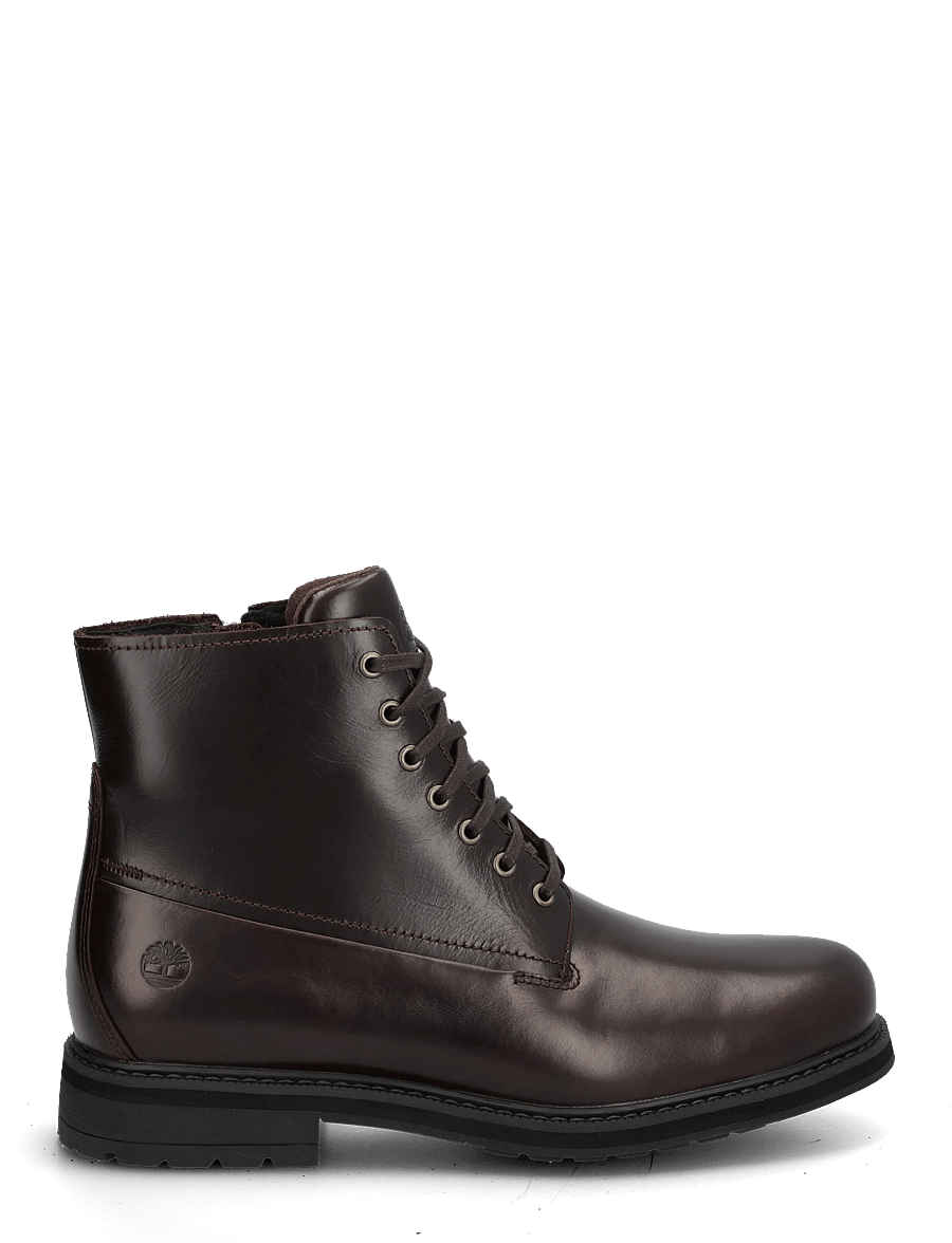 Timberland - MID LACE UP WITH ZIP WATERPROOF BOOT - laced boots - dk brn f grain - 2