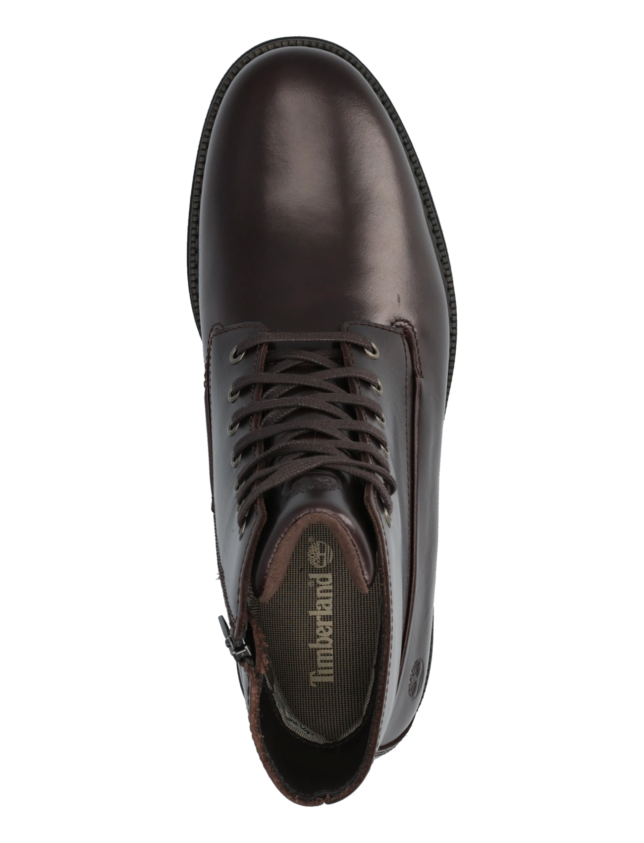 Timberland - MID LACE UP WITH ZIP WATERPROOF BOOT - schnürstiefel - dk brn f grain - 3