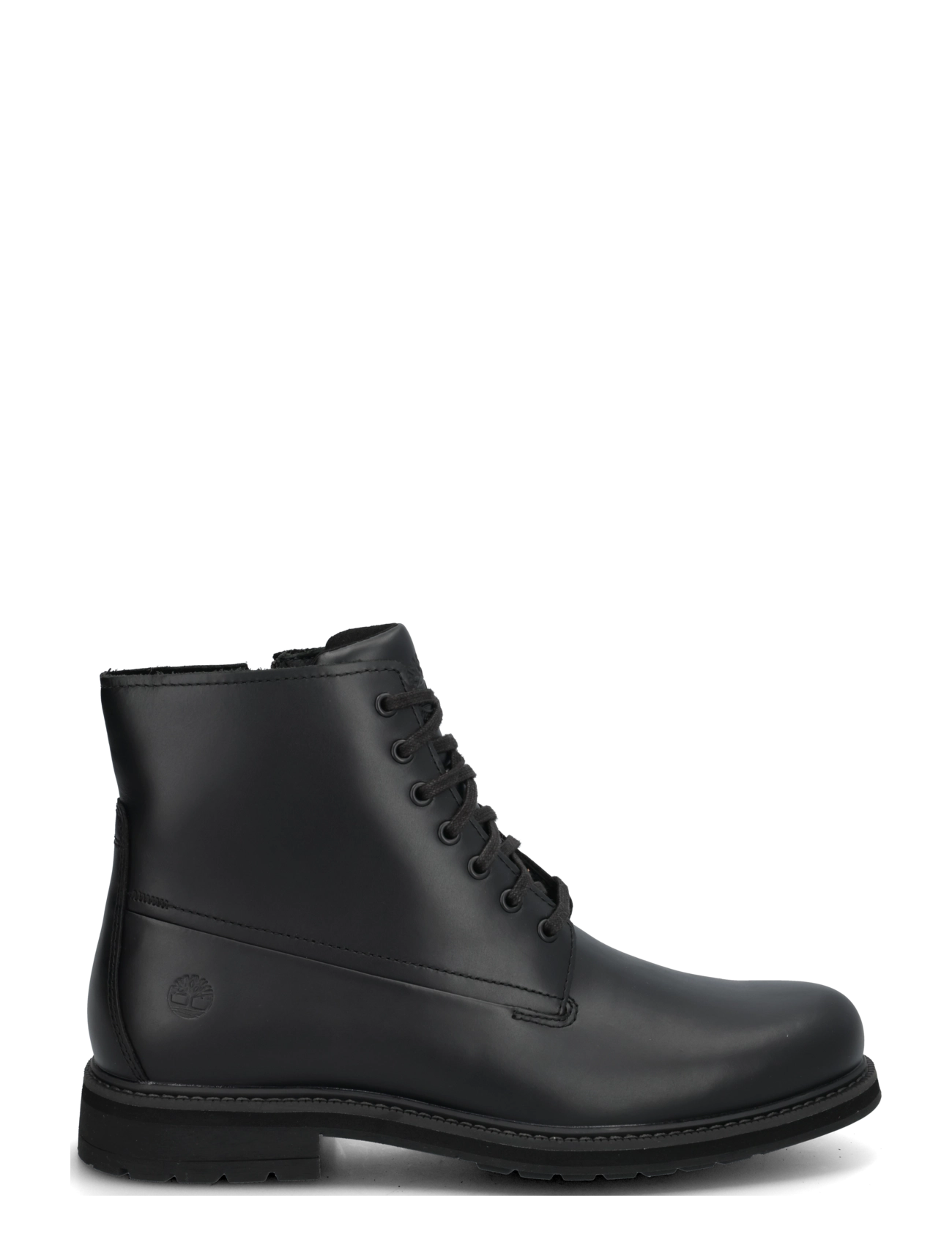 Timberland - MID LACE UP WITH ZIP WATERPROOF BOOT - blk full grain - 2