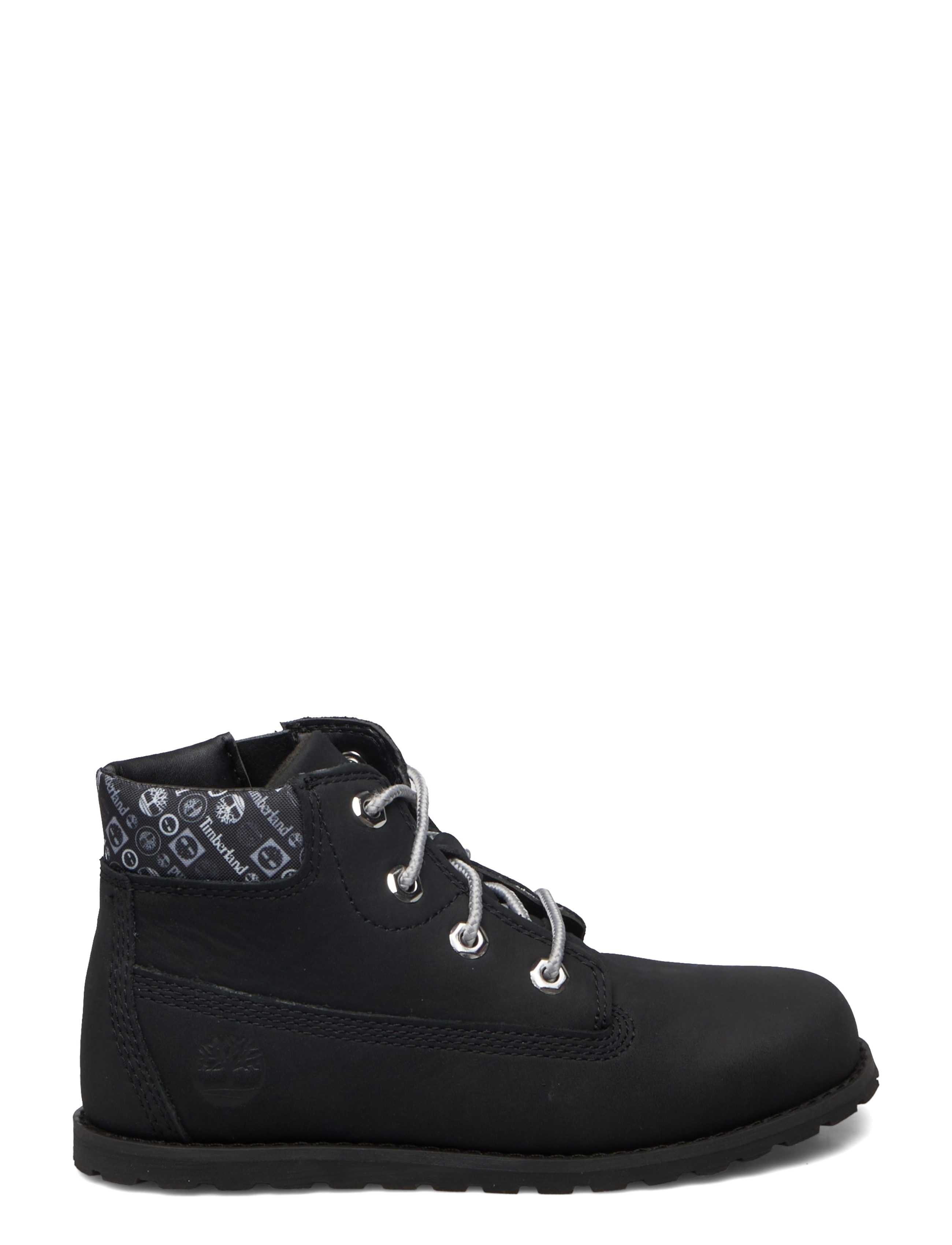 Timberland - Pokey Pine 6In Boot with Side Zip - jet black - 1