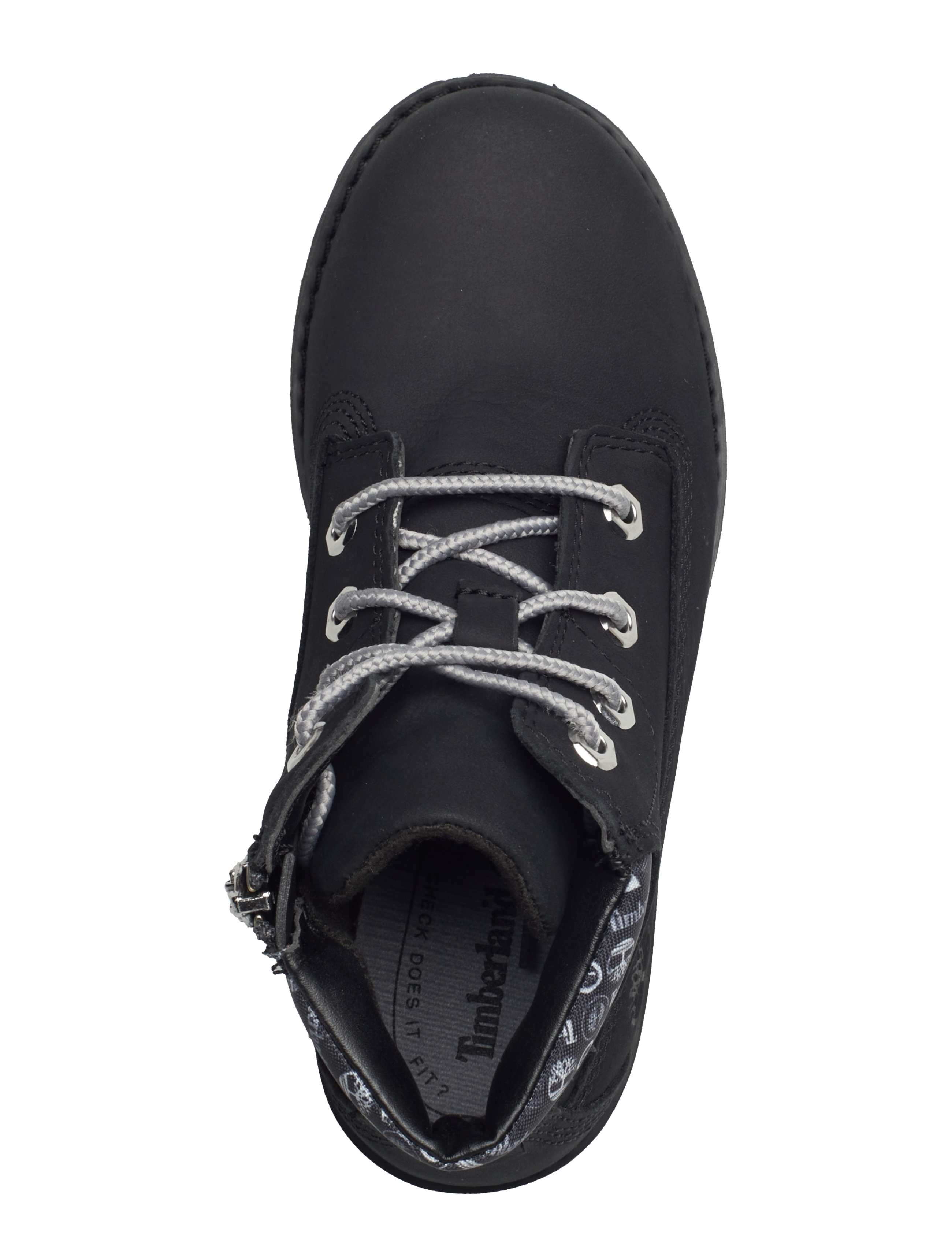 Timberland - Pokey Pine 6In Boot with Side Zip - jet black - 3