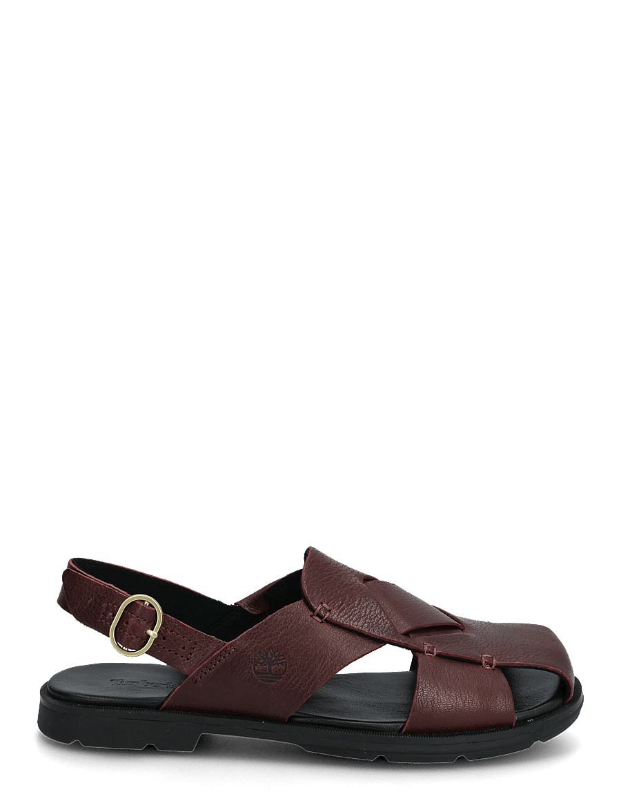 Timberland - BACKSTRAP SANDAL - flade sandaler - burgundy - 1