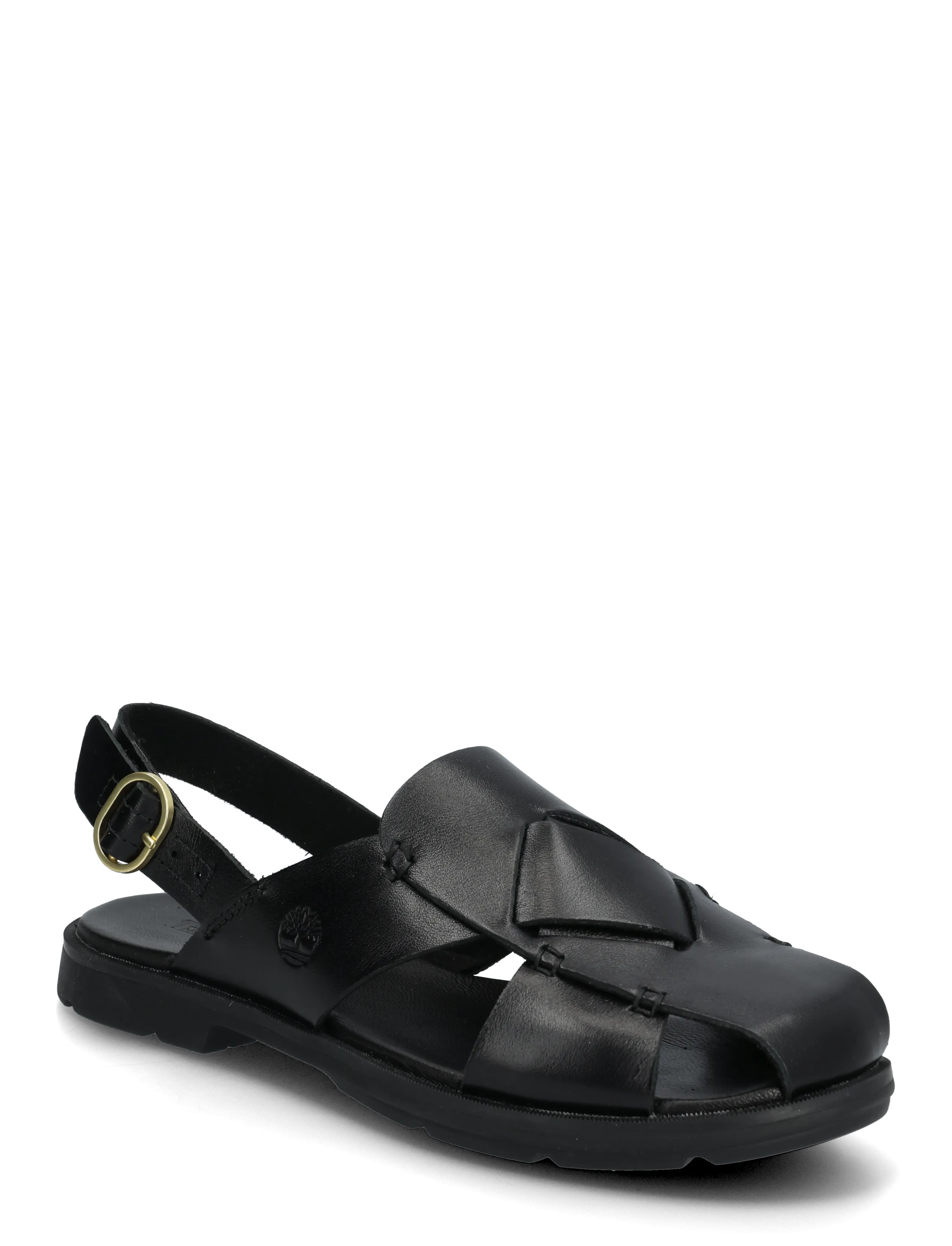 Timberland CALISTA BAY BACKSTRAP SANDAL BLACK FULL GRAIN - Sandalen - BLACK / black