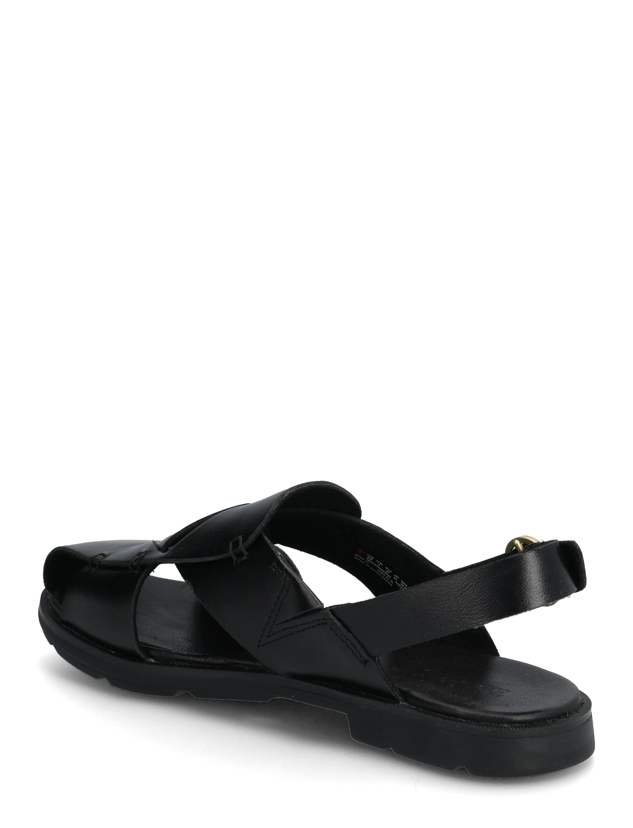 Timberland - BACKSTRAP SANDAL - płaskie sandały - black - 2