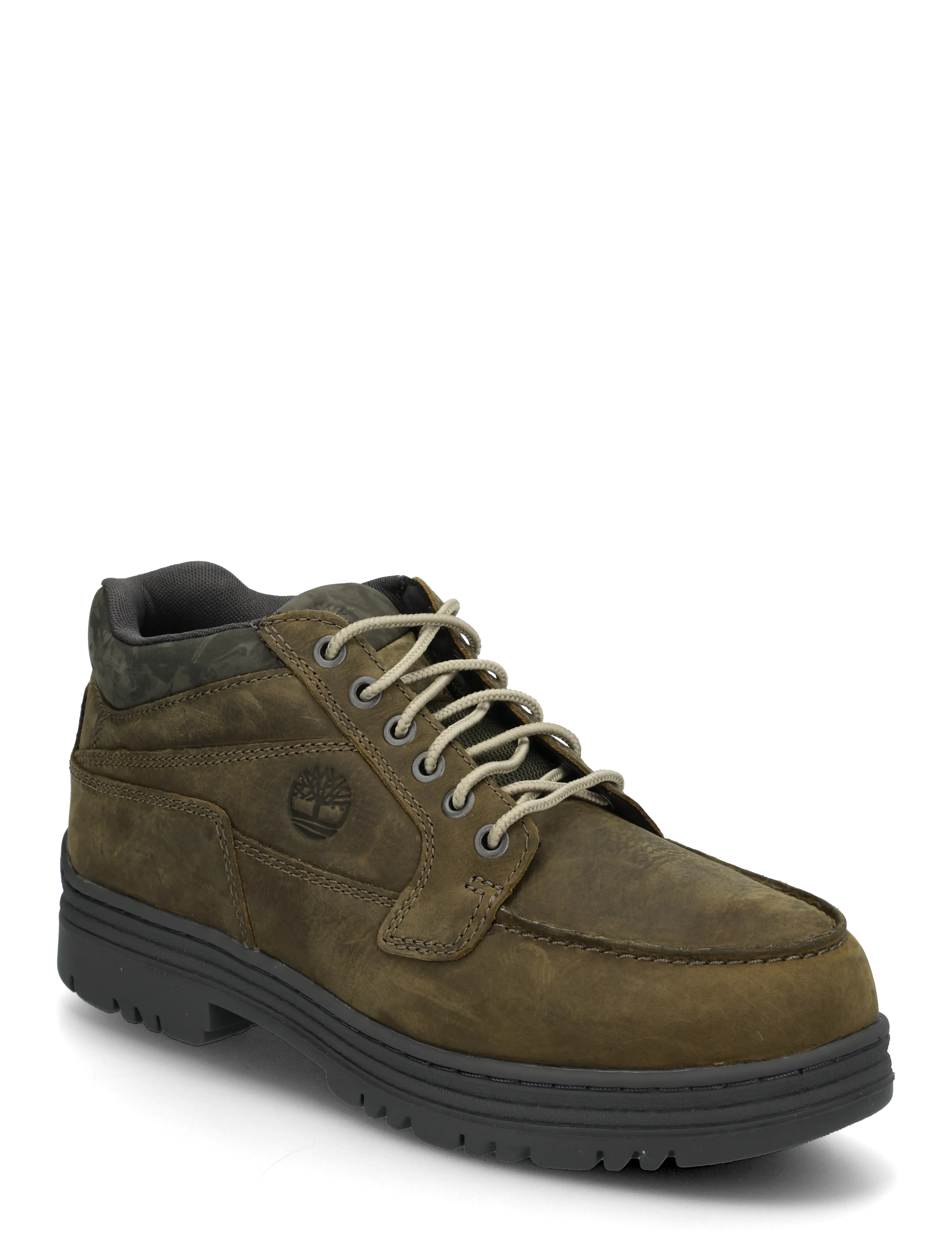 Timberland LACE UP SHOE - Shoes - DKGRNNBK W CAMO / khaki/green