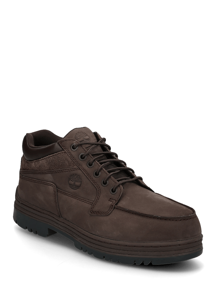 Timberland - LACE UP SHOE - paeltega saapad - dk brn nubuck - 0