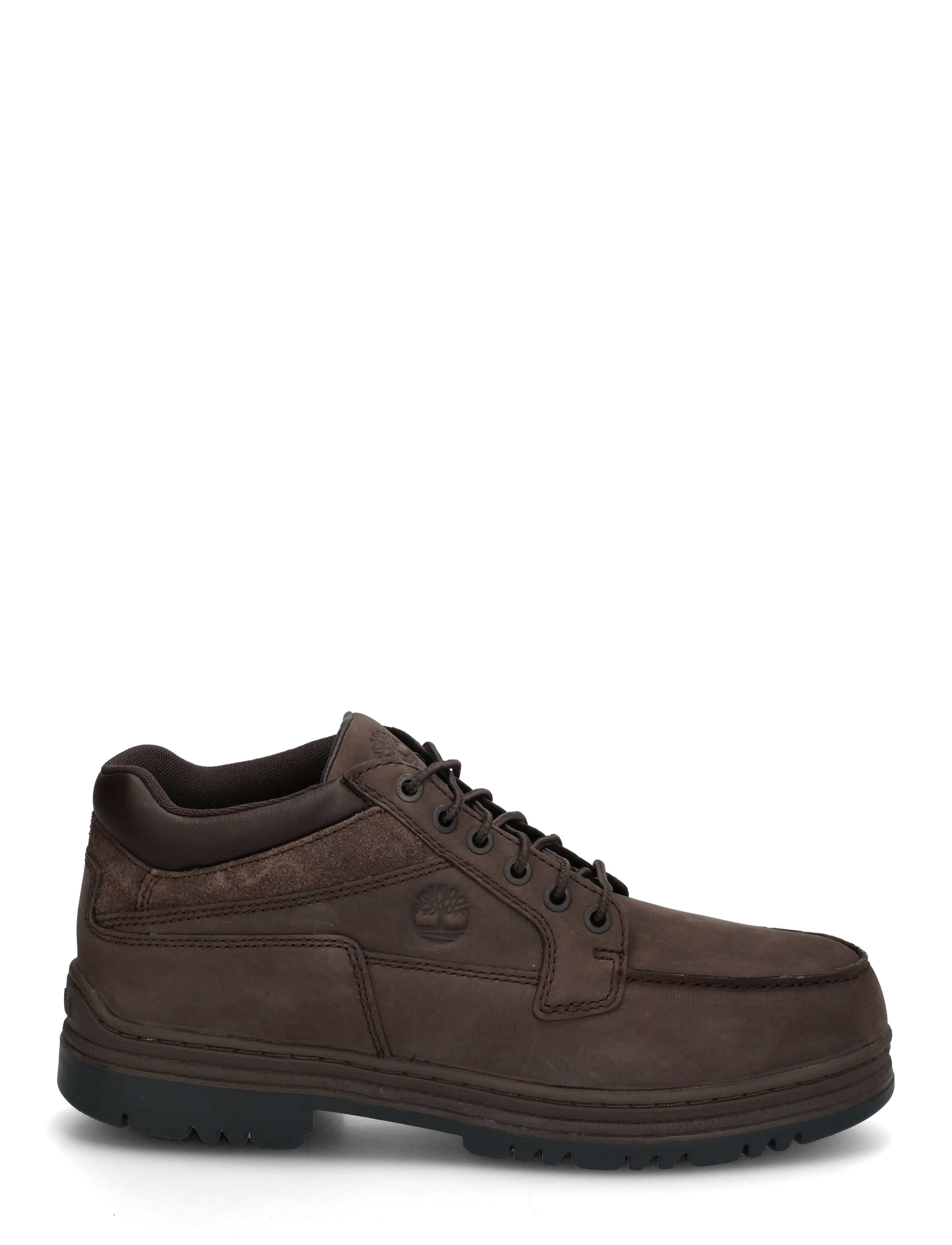 Timberland - LACE UP SHOE - paeltega saapad - dk brn nubuck - 2
