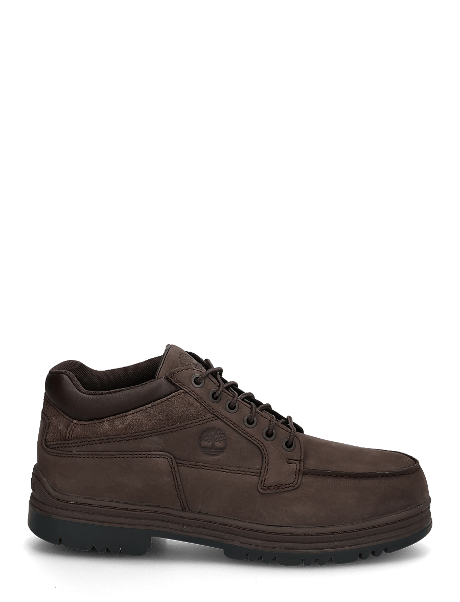 Timberland - LACE UP SHOE - paeltega saapad - dk brn nubuck - 2