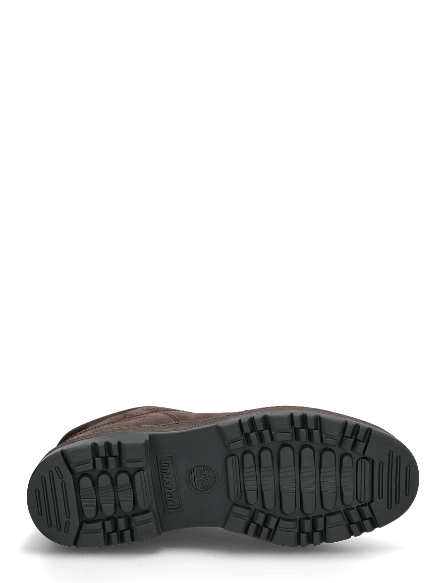 Timberland - LACE UP SHOE - paeltega saapad - dk brn nubuck - 4