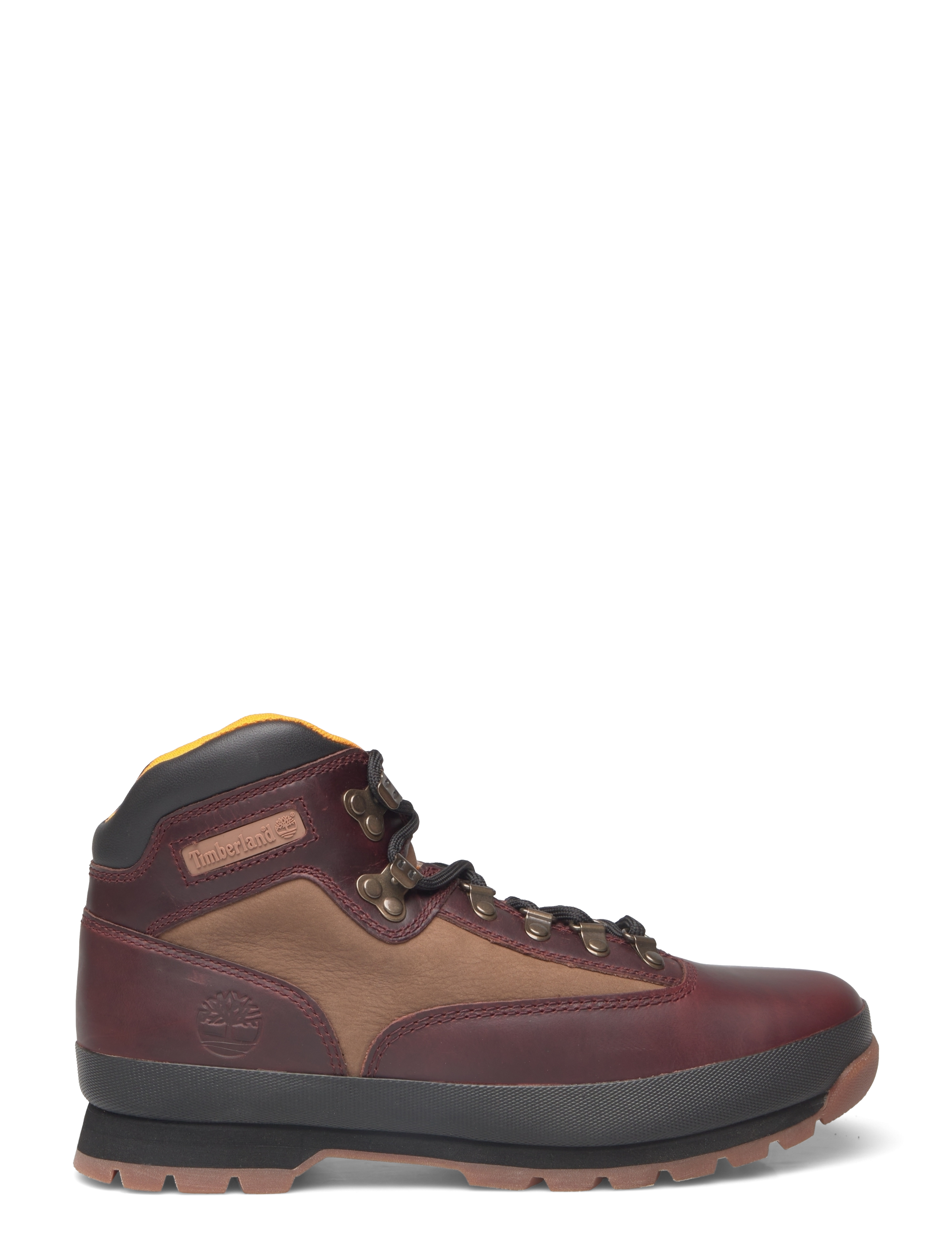 Timberland - Euro Hiker MID LACE UP BOOT BURGUNDY FULL GRAIN - burgundy full grain - 1