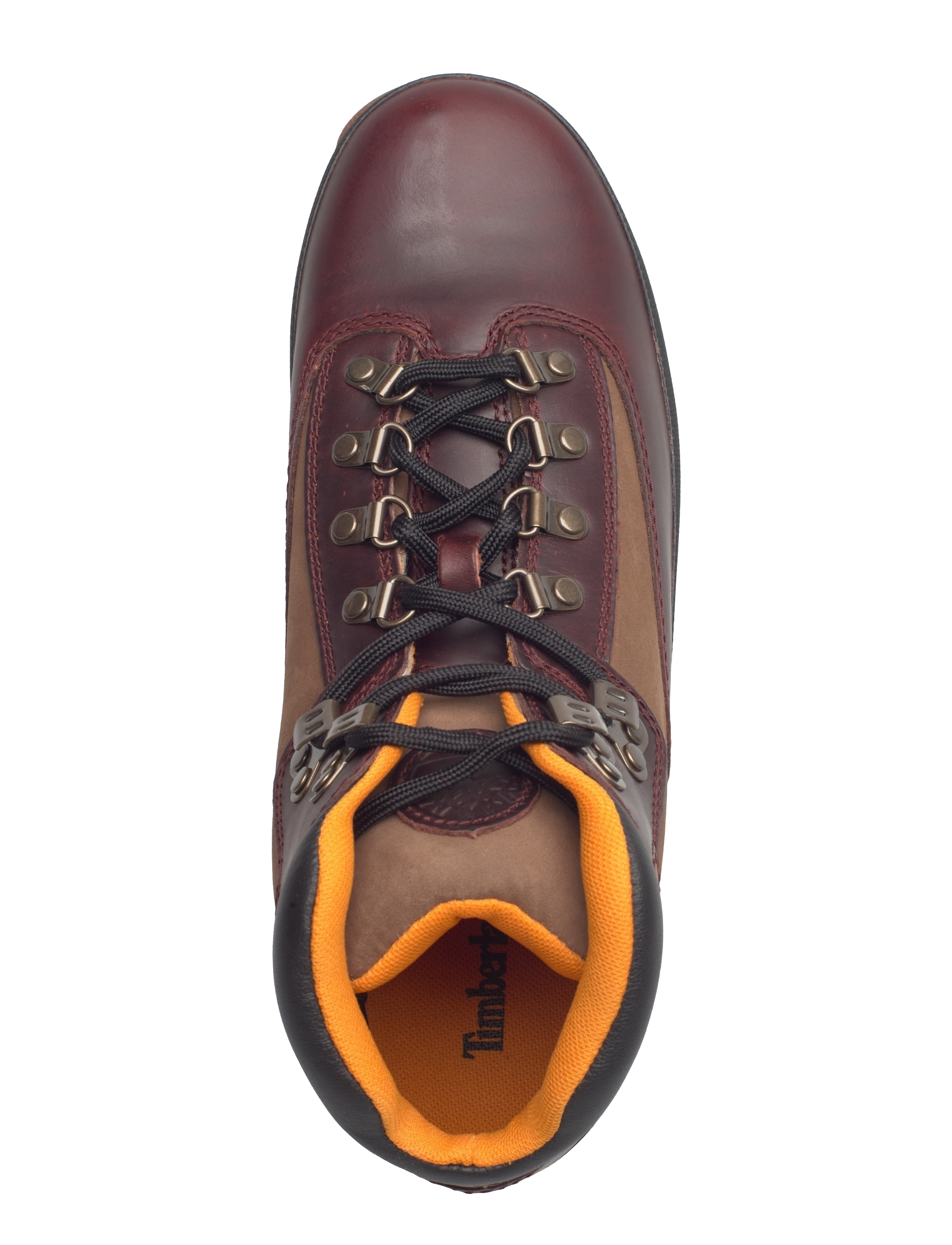 Timberland - Euro Hiker MID LACE UP BOOT BURGUNDY FULL GRAIN - burgundy full grain - 3