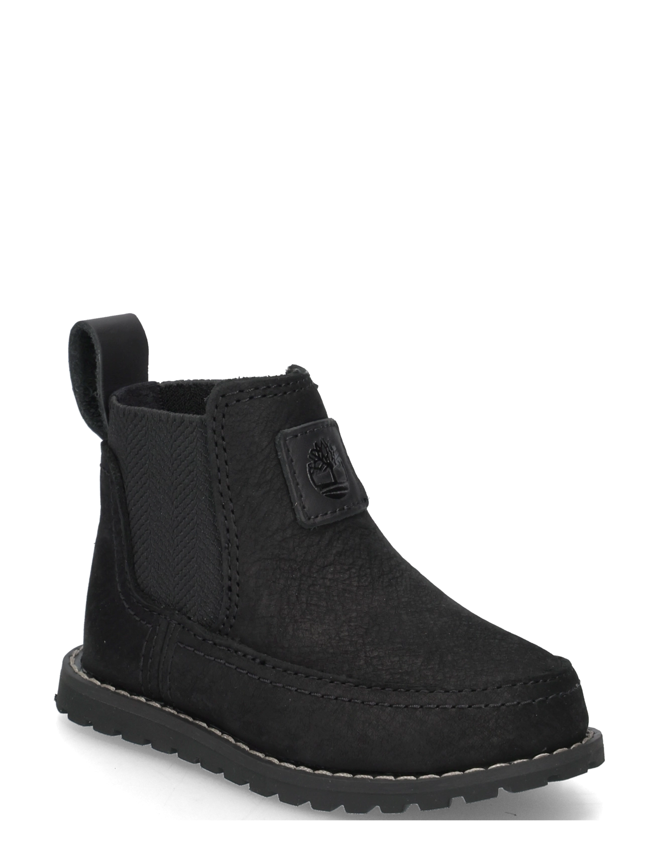 Timberland MID PULL ON BOOT - Børn 23-34 - BLACK / black