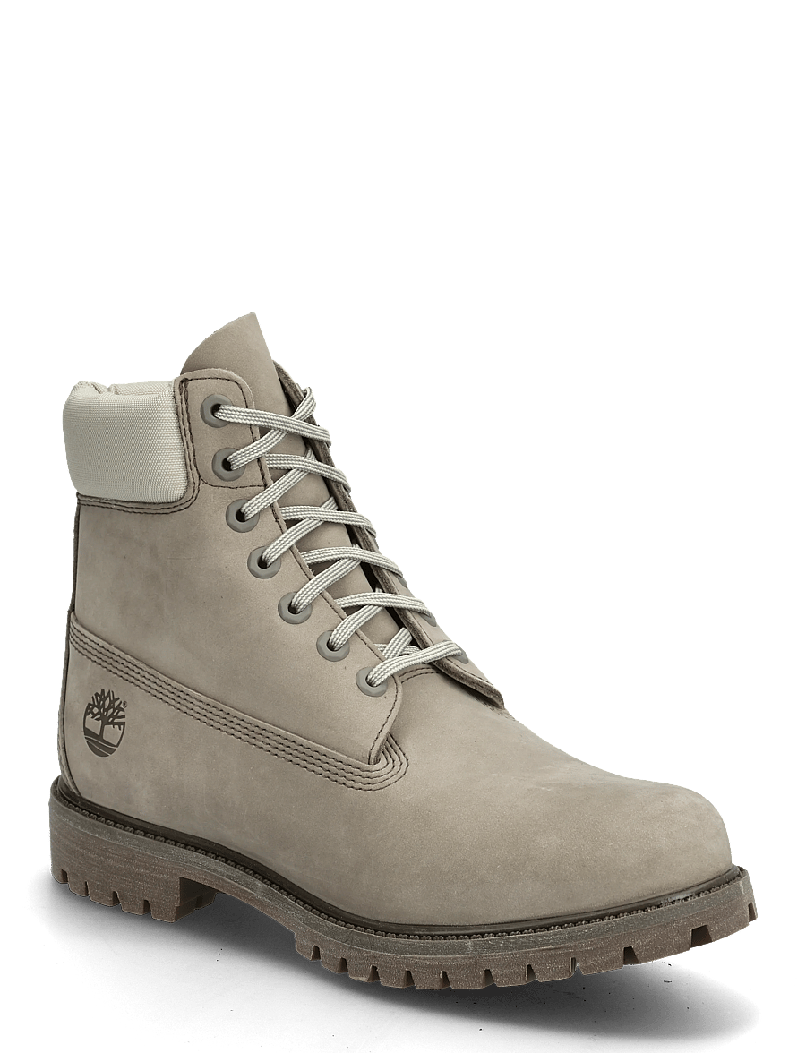 Timberland - 6 INCH LACE UP WATERPROOF BOOT - boots - mdgrynb w ltgrn - 0