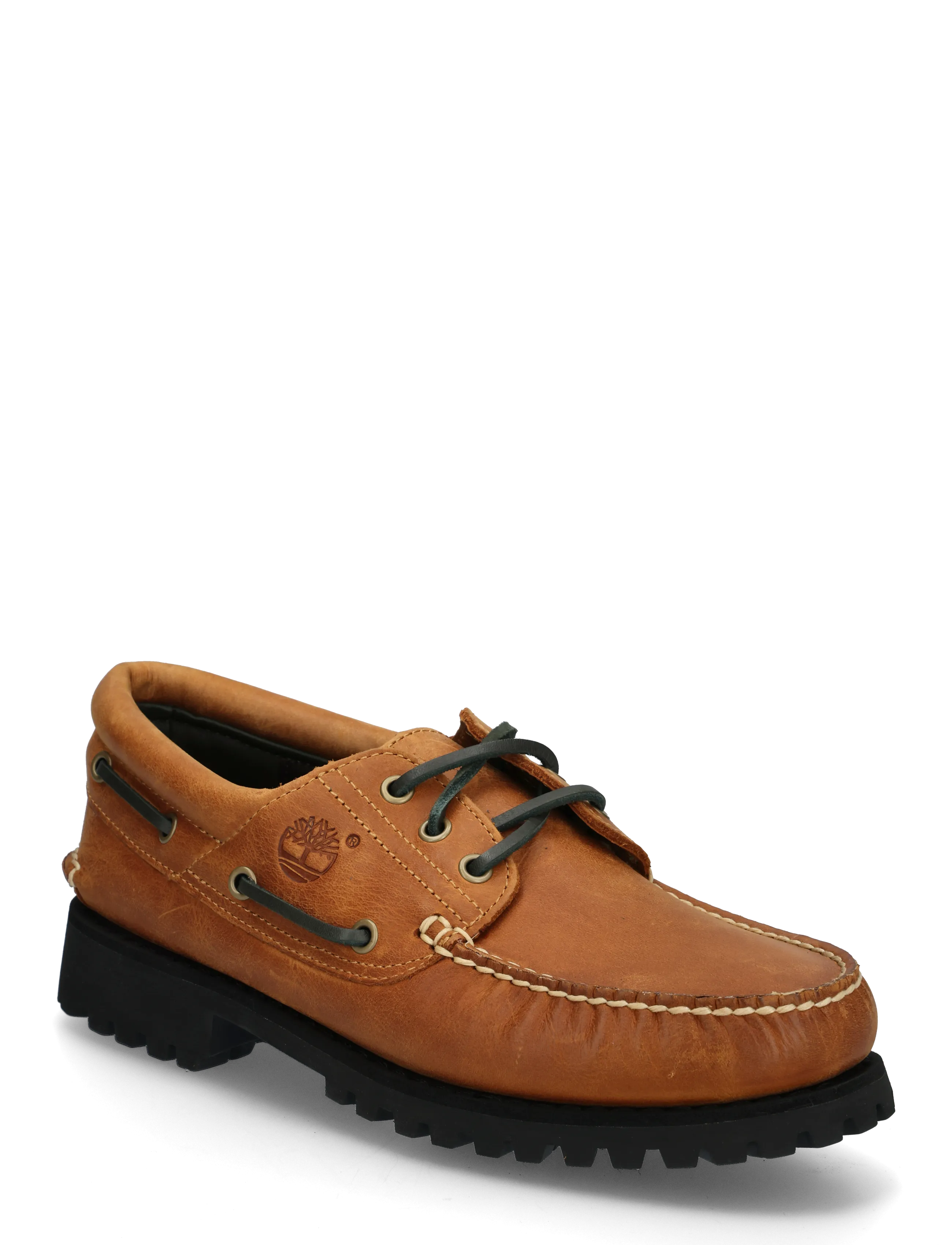Timberland BOAT SHOE - Uutuudet - WHTFGRAIN W BLK / brown