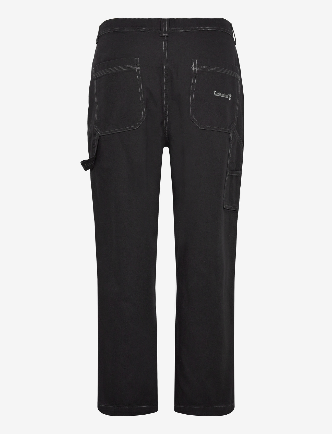Timberland - Washed Duck Canvas Carpenter Pant BLACK - casual bukser - black - 2