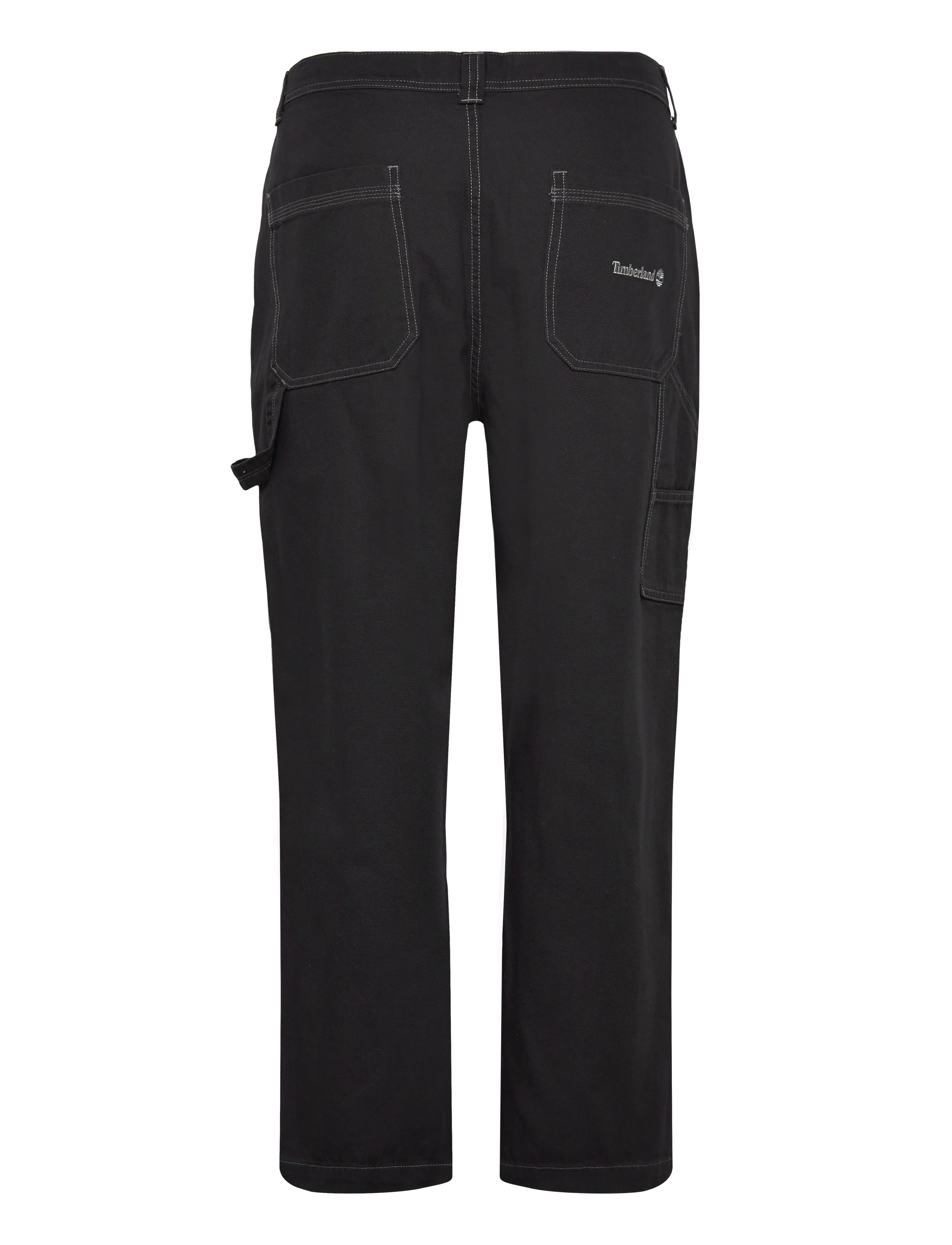 Timberland - Washed Duck Canvas Carpenter Pant BLACK - casual - black - 2