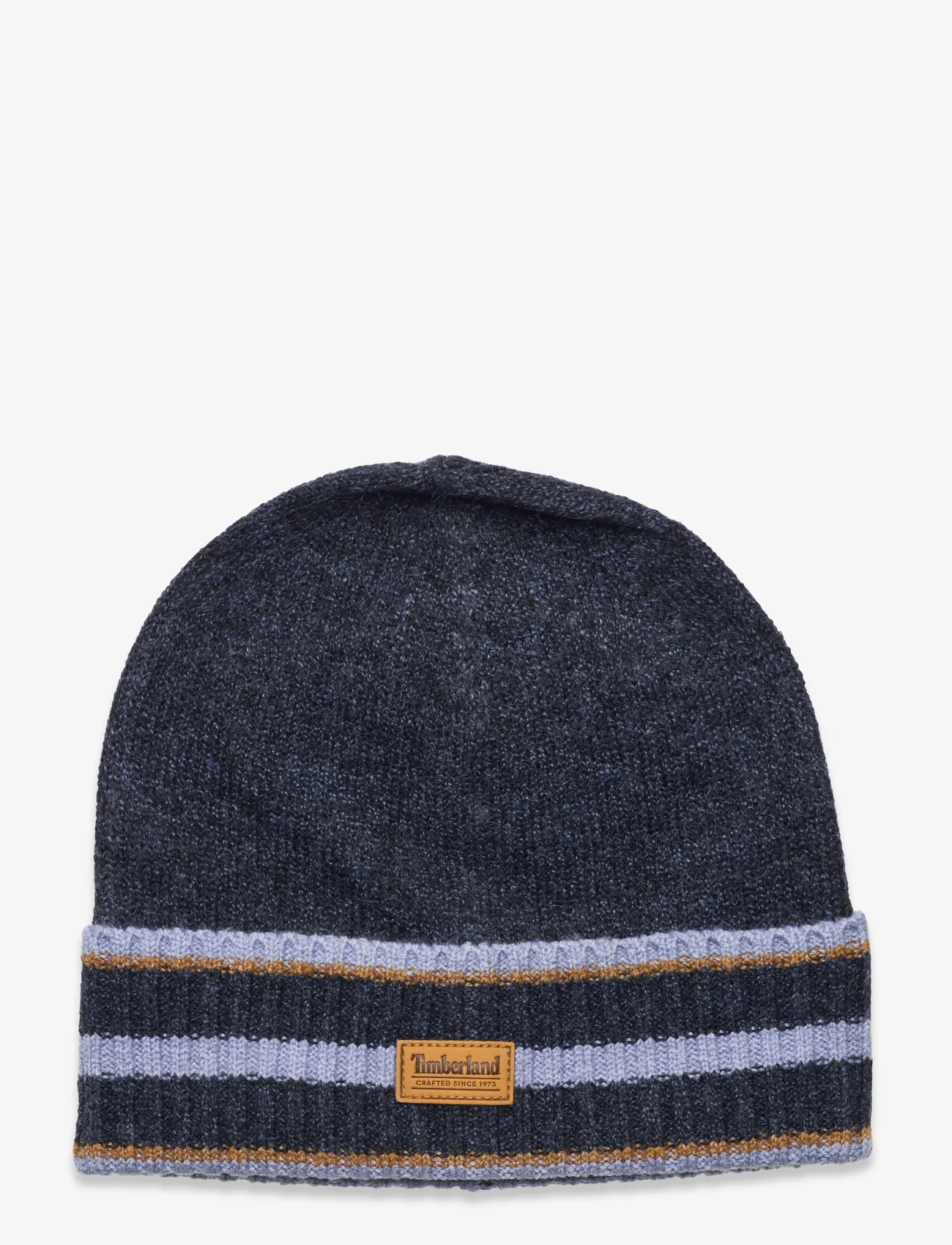 Timberland - Watch Cap with Striped Cuff - laveste priser - peacoat - 0