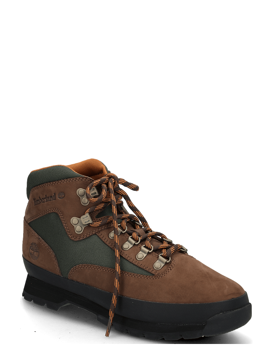 Timberland - MID LACE UP BOOT - schnürstiefel - dk brn nubuck - 0