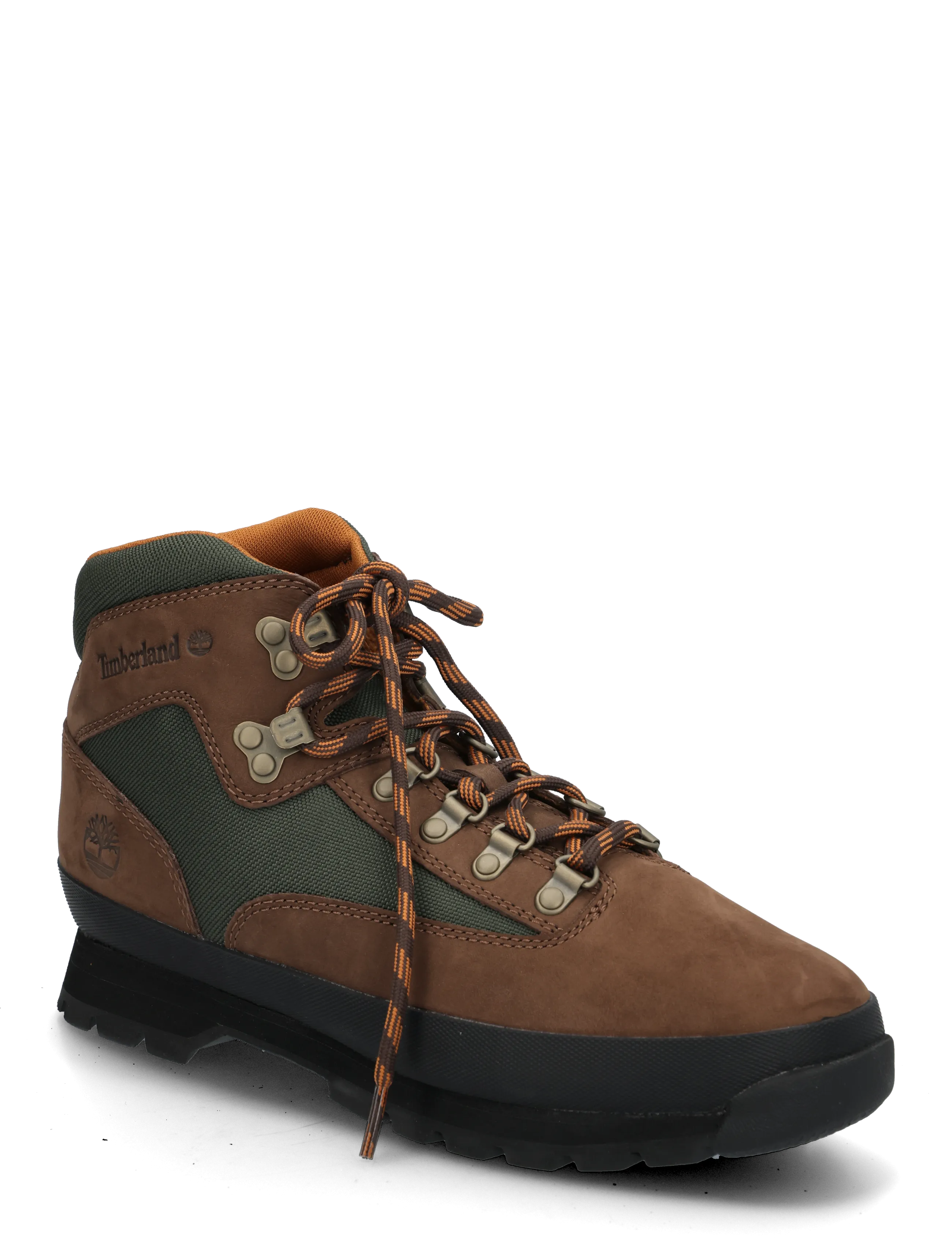 Timberland MID LACE UP BOOT - Shoes - DK BRN NUBUCK / brown