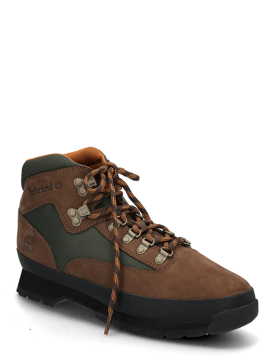 Timberland - MID LACE UP BOOT - schnürstiefel - dk brn nubuck - 0
