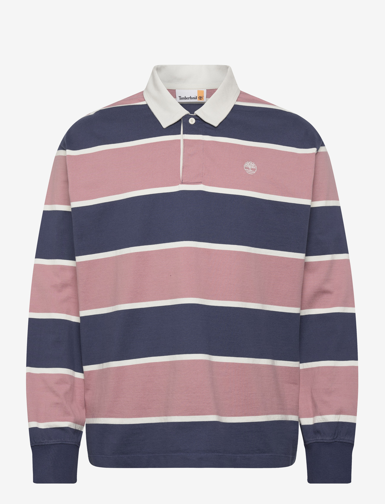 Timberland - Rugby Polo Shirt ASH ROSE-OCEANA - langærmede poloer - misc - 0