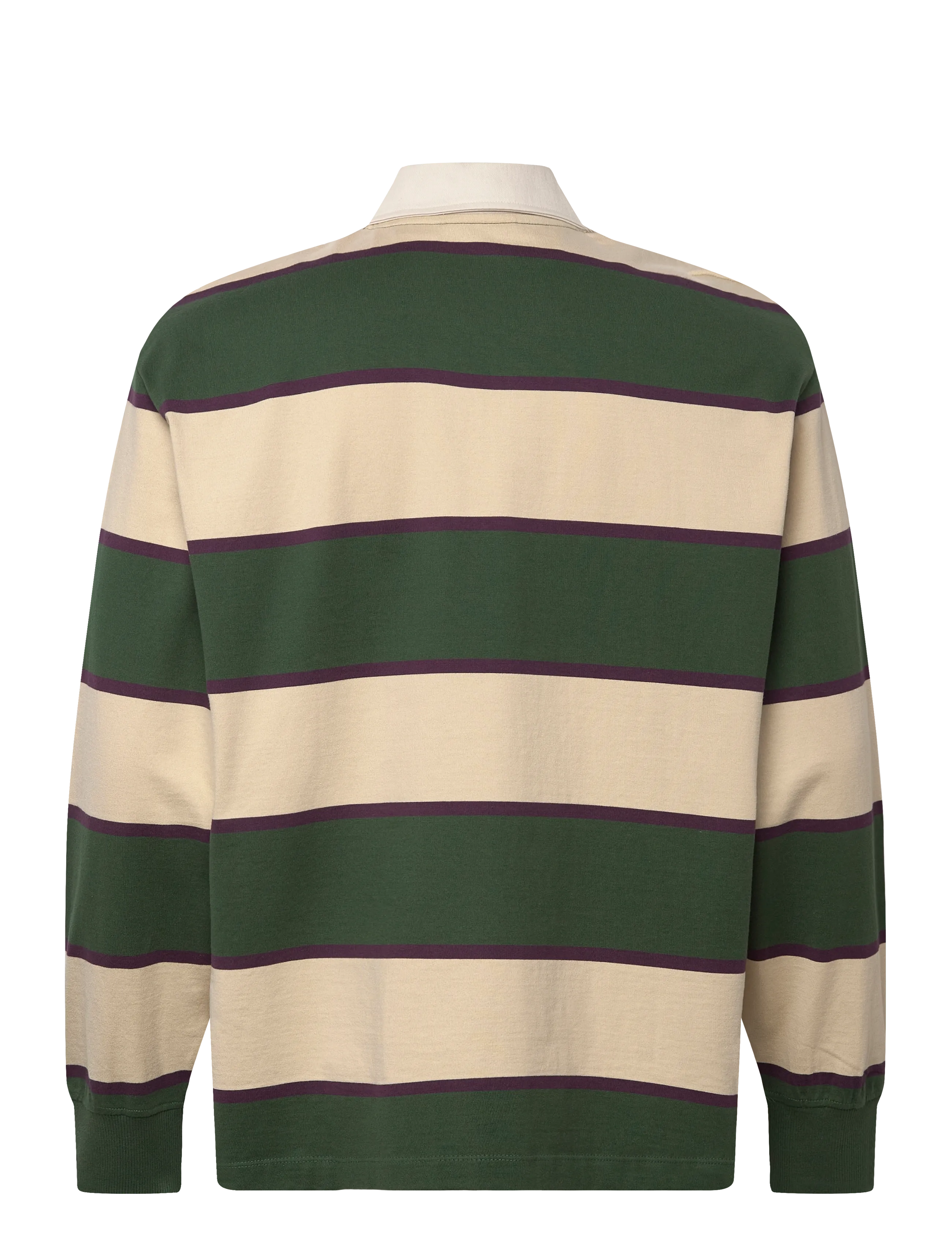 Timberland - Rugby Polo Shirt PINENEEDLE / PUTTY - polos - misc - 1
