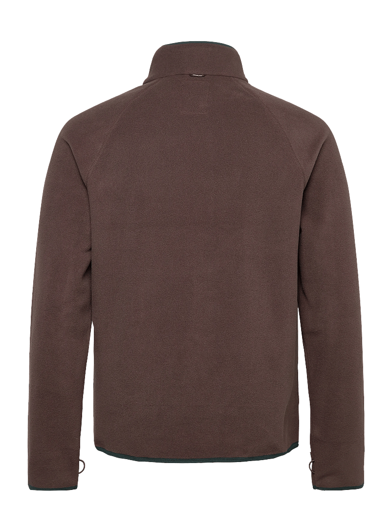 Timberland - POLARTEC 100 FULL ZIP FLEECE - pullover mit durchgehendem reißverschluss - chocolate brown - 1