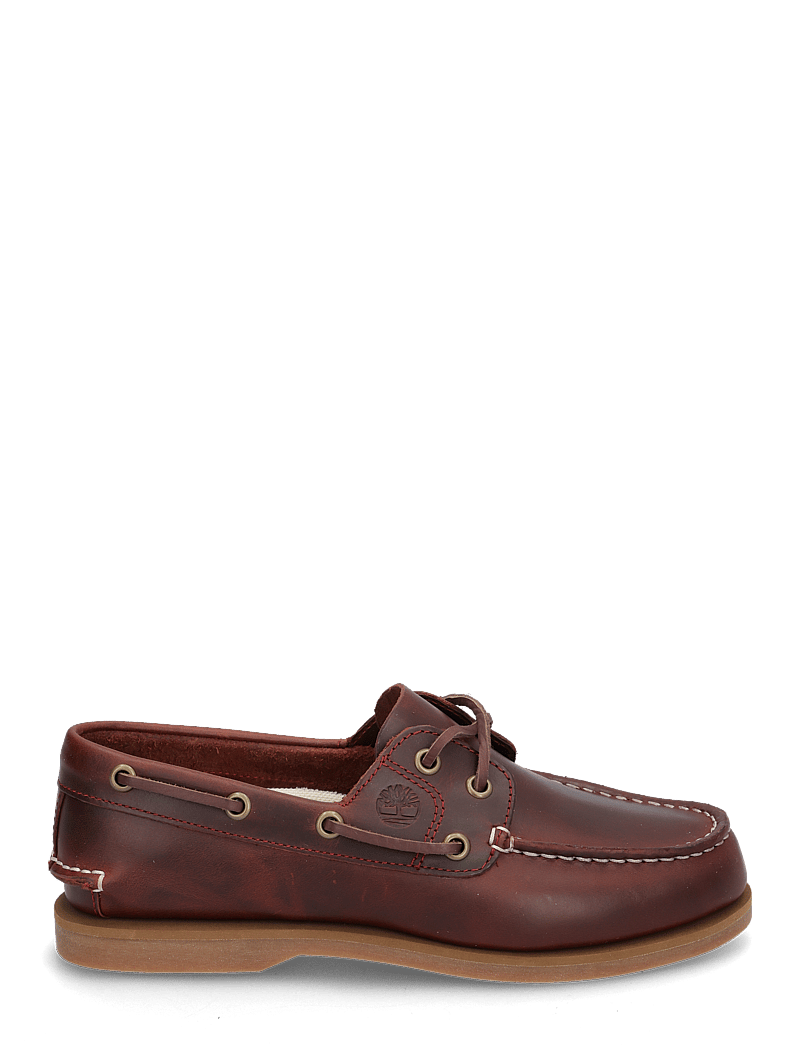 Timberland - CLASSIC BOAT BOAT SHOE BURGUNDY FULL GRAIN - bootsschuhe - burgundy - 1