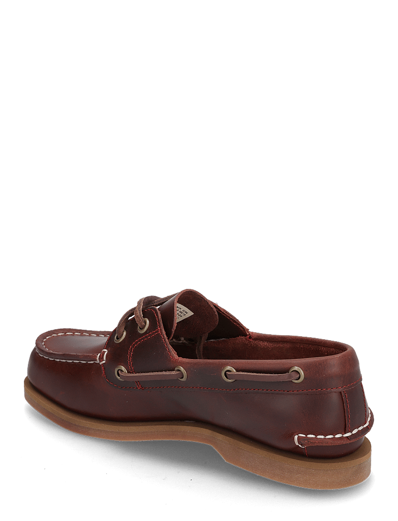 Timberland - CLASSIC BOAT BOAT SHOE BURGUNDY FULL GRAIN - bootsschuhe - burgundy - 2