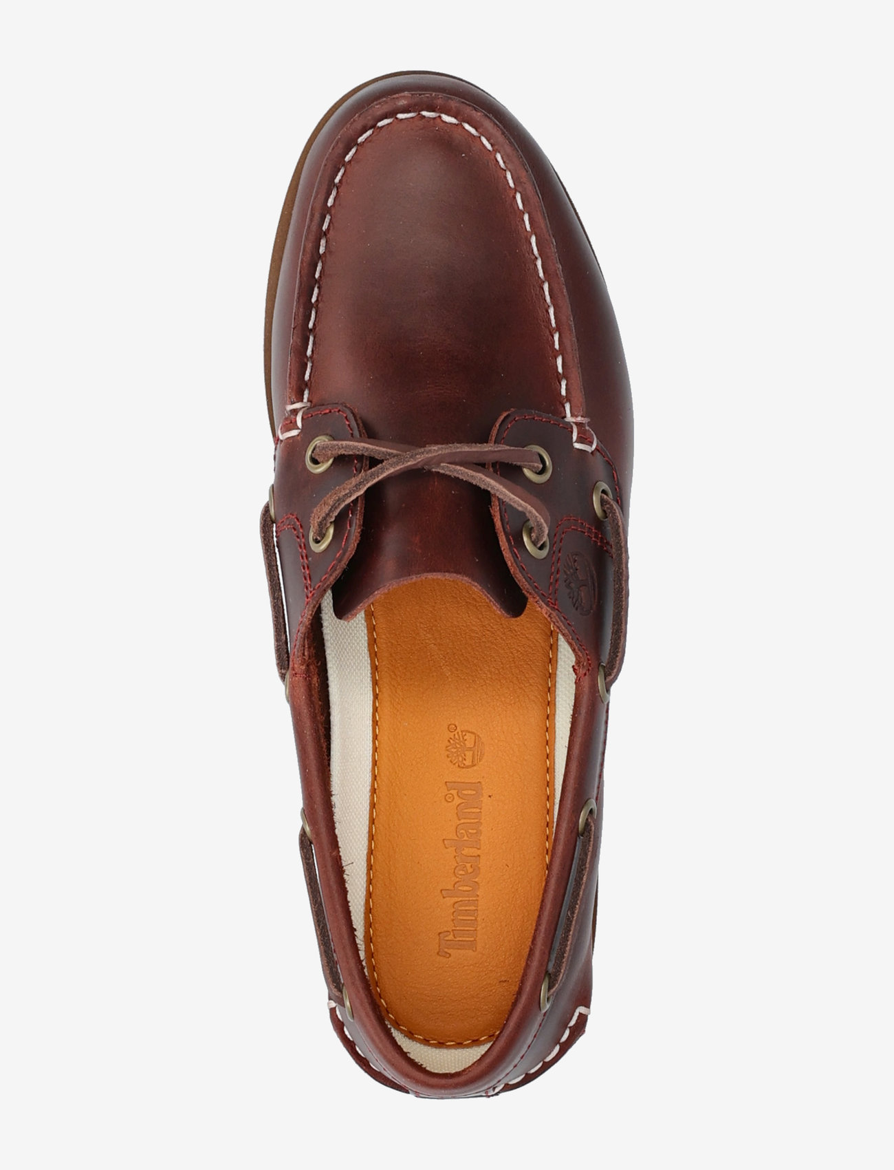 Timberland - CLASSIC BOAT BOAT SHOE BURGUNDY FULL GRAIN - naised - burgundy - 3