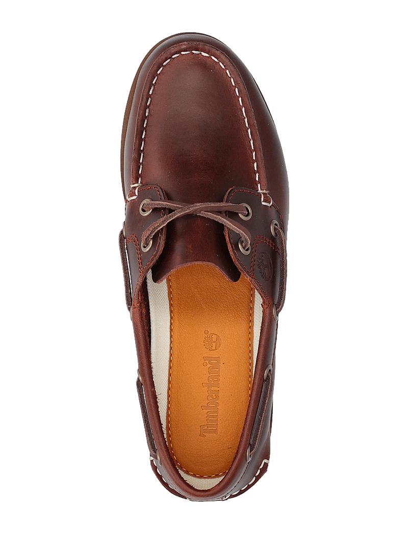 Timberland - CLASSIC BOAT BOAT SHOE BURGUNDY FULL GRAIN - bootsschuhe - burgundy - 3