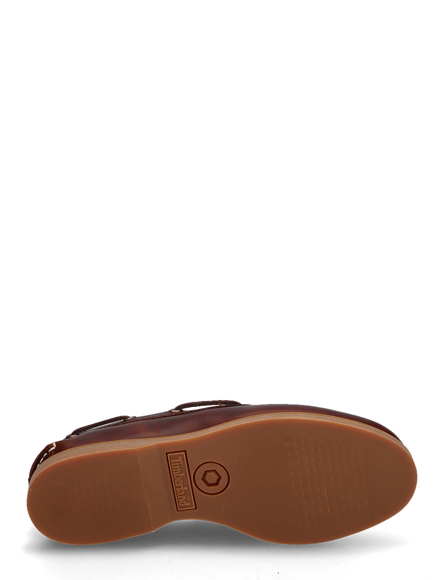 Timberland - CLASSIC BOAT BOAT SHOE BURGUNDY FULL GRAIN - bootsschuhe - burgundy - 4