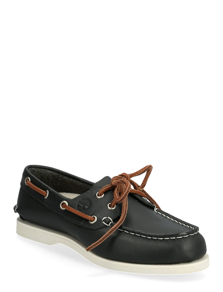 Timberland - CLASSIC BOAT BOAT SHOE NAVY FULL GRAIN - purjekingad - navy - 0