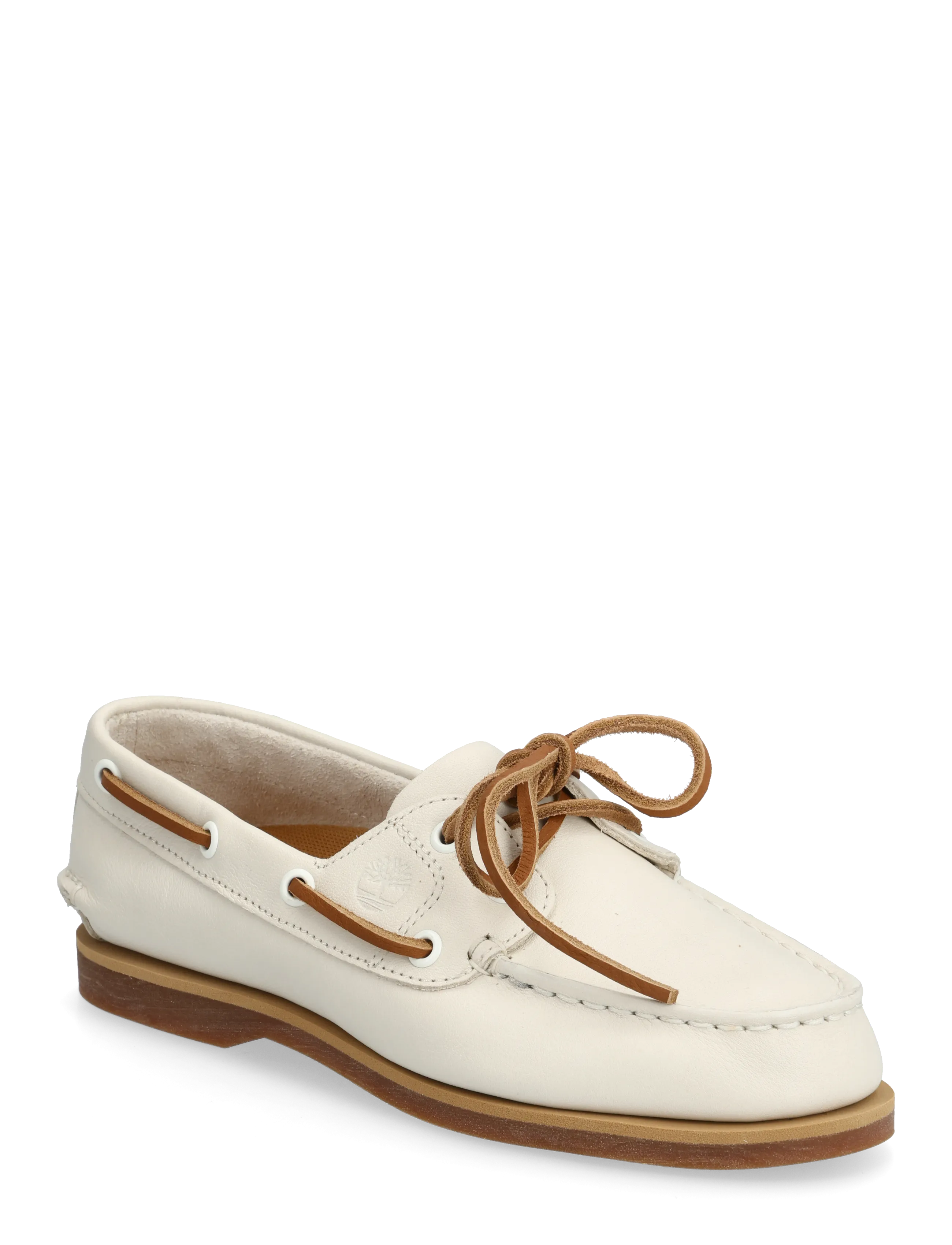 Timberland CLASSIC BOAT BOAT SHOE NATURAL FULL GRAIN - Nyheter - NATURAL / cream