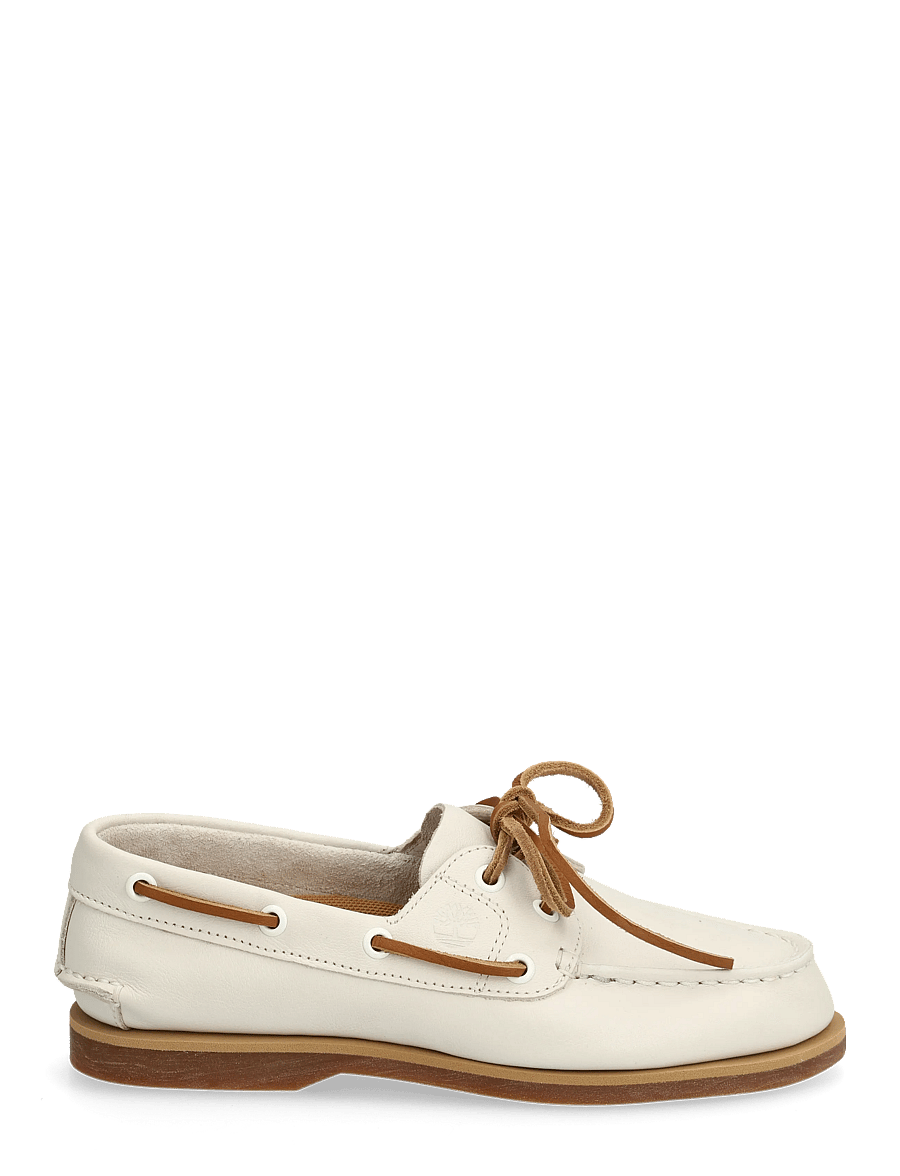 Timberland - CLASSIC BOAT BOAT SHOE NATURAL FULL GRAIN - sejlersko - natural - 1