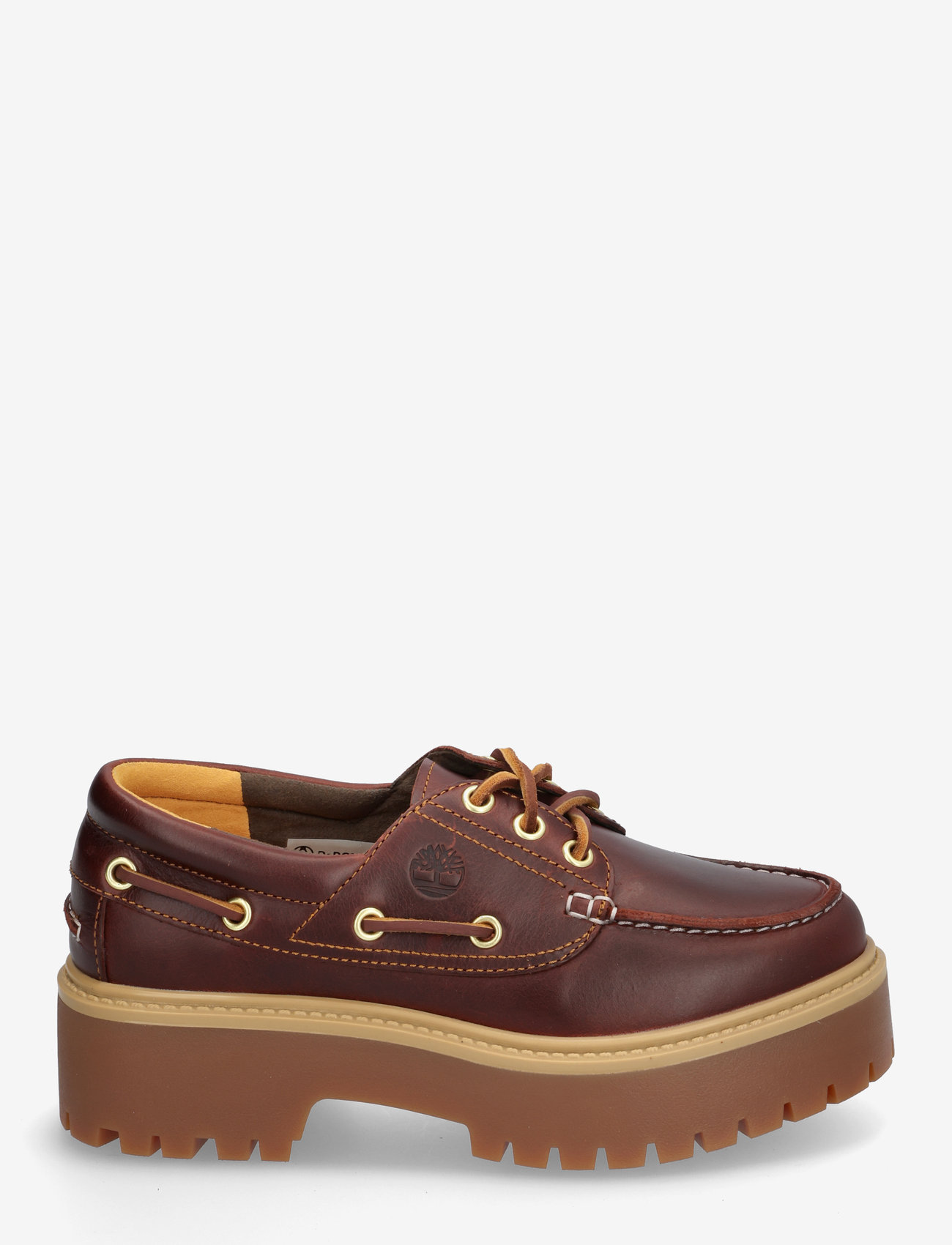 Timberland - STONE STREET BOAT SHOE ROOTBEER - bootsschuhe - burgundy - 1