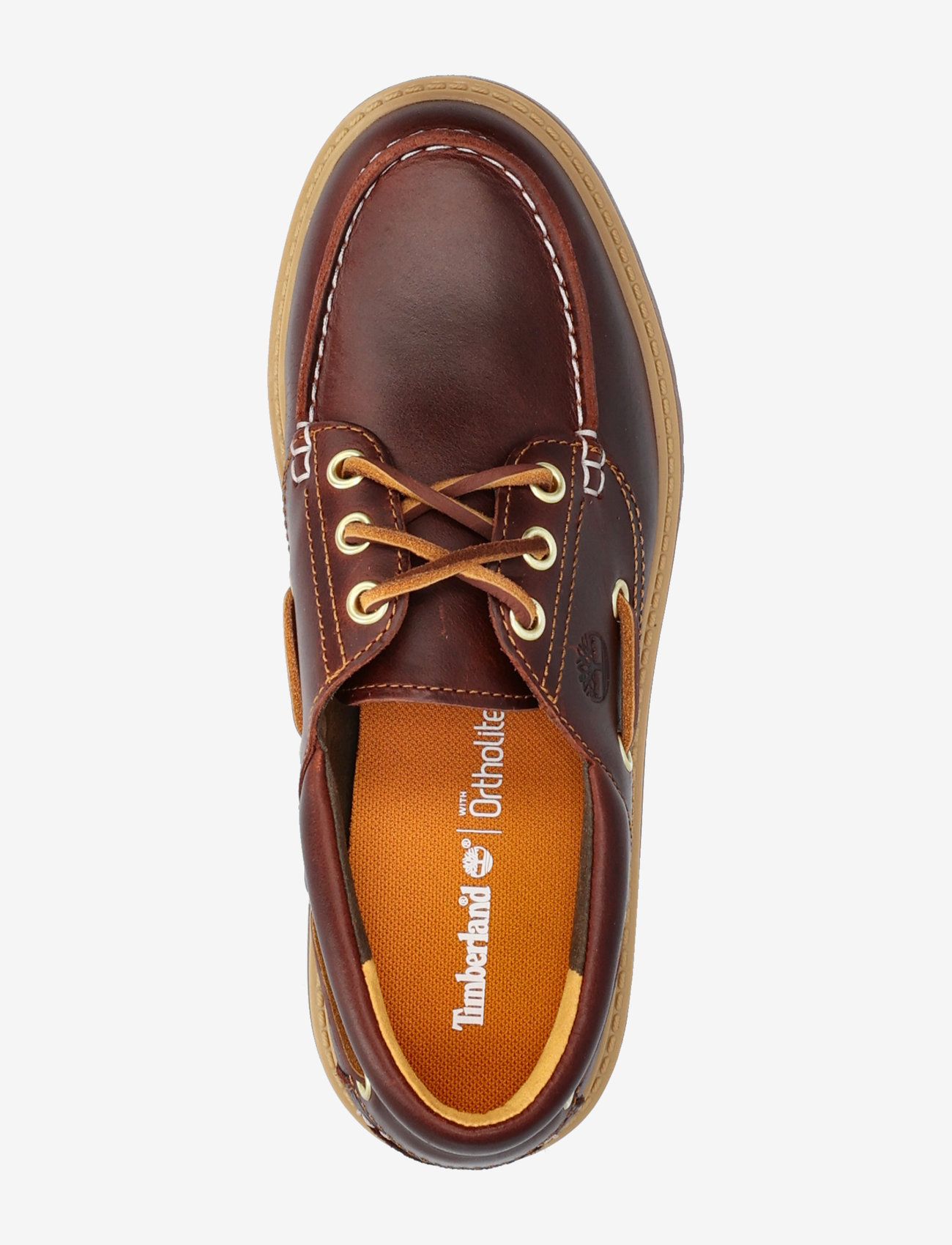 Timberland - STONE STREET BOAT SHOE ROOTBEER - bootsschuhe - burgundy - 3