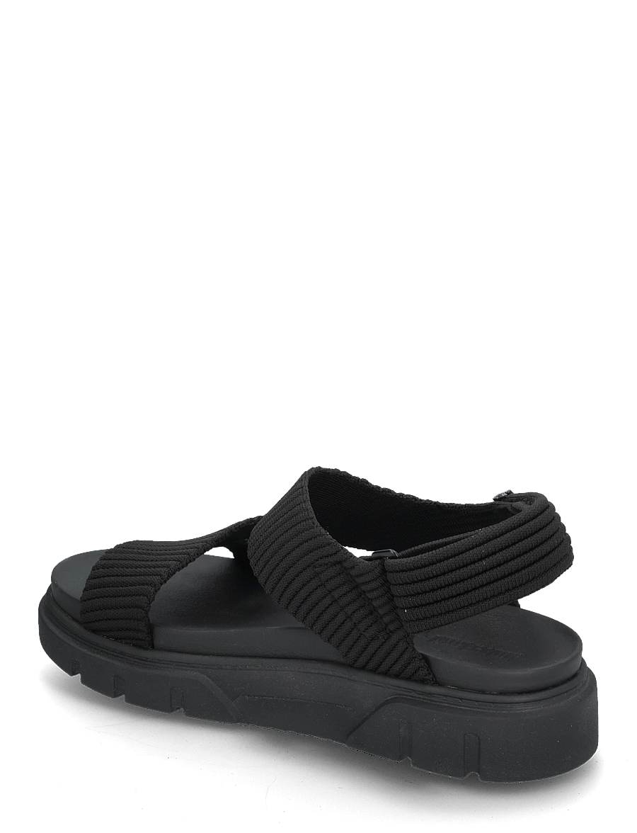 Timberland - Greyfield Sandal BACKSTRAP SANDAL BLACK KNIT - flade sandaler - black - 2