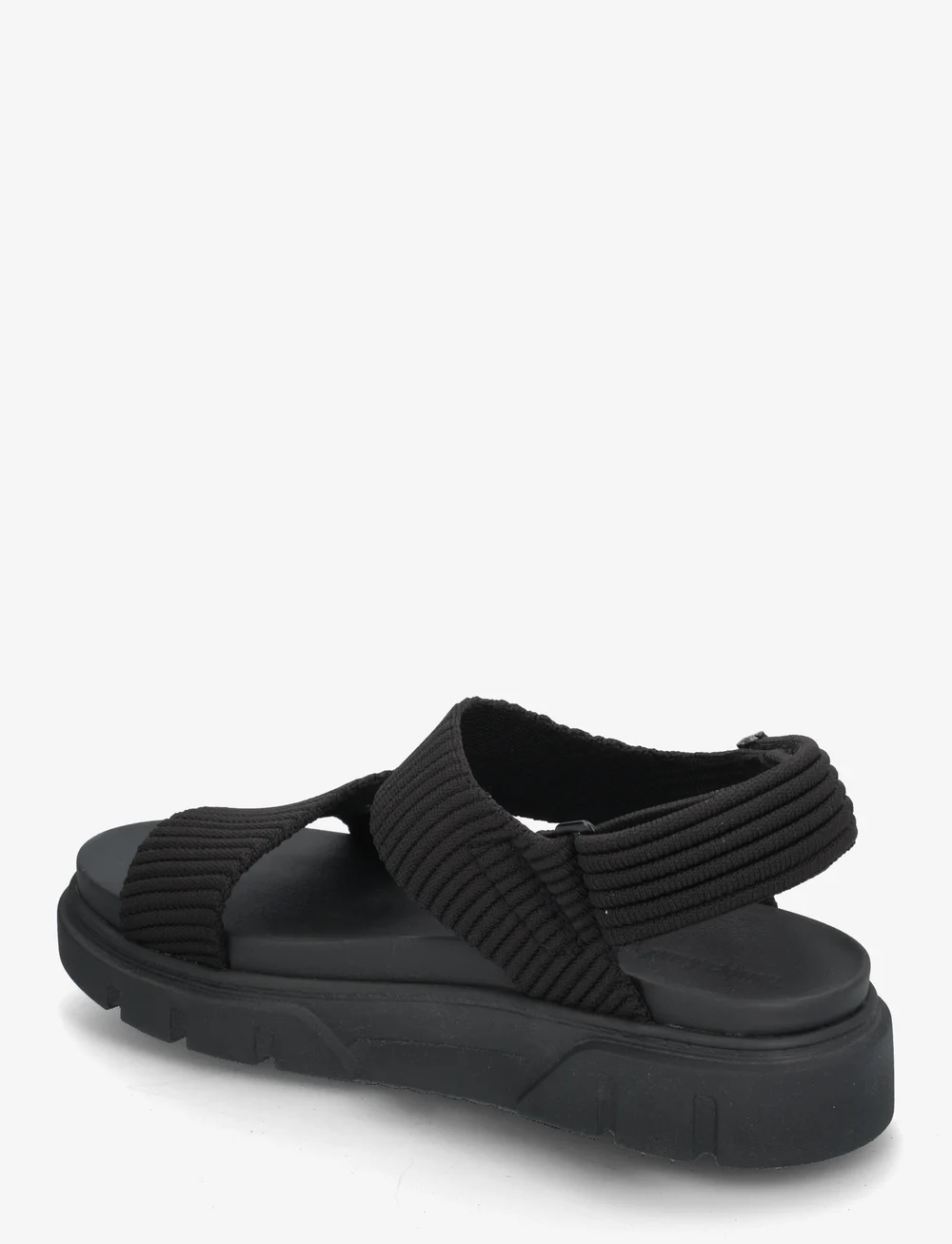 Timberland - BACKSTRAP SANDAL - platta sandaler - blk knit - 2