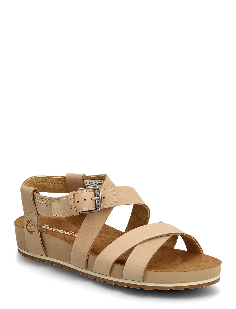 Timberland - BACKSTRAP SANDAL - platåsandaler - medium beige - 0