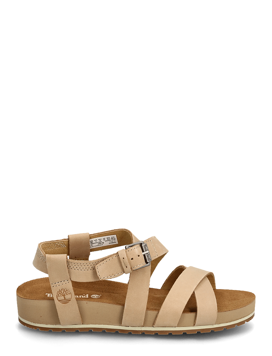 Timberland - BACKSTRAP SANDAL - platåsandaler - medium beige - 1
