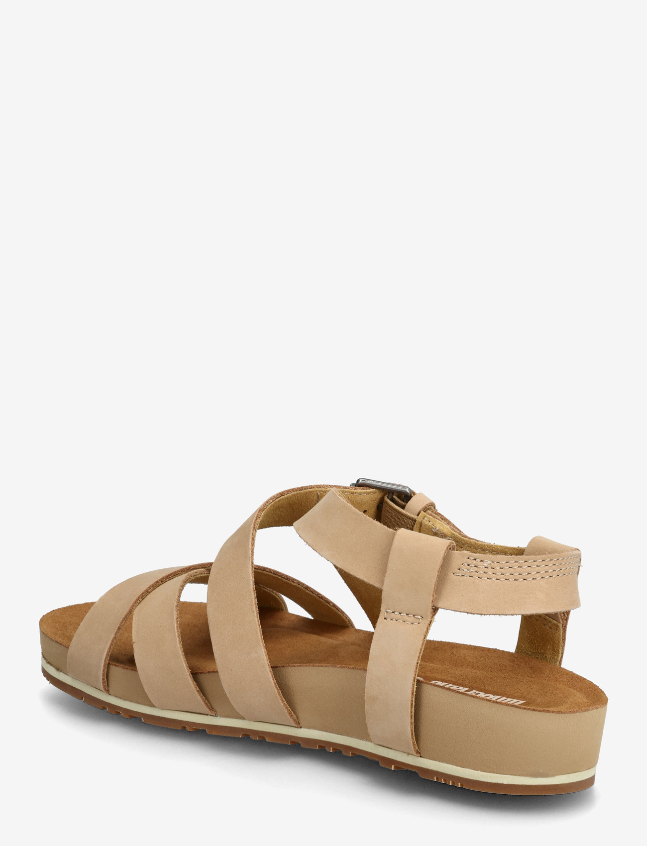 Timberland - Malibu Waves BACKSTRAP SANDAL MEDIUM BEIGE NUBUCK - platform sandals - medium beige - 2